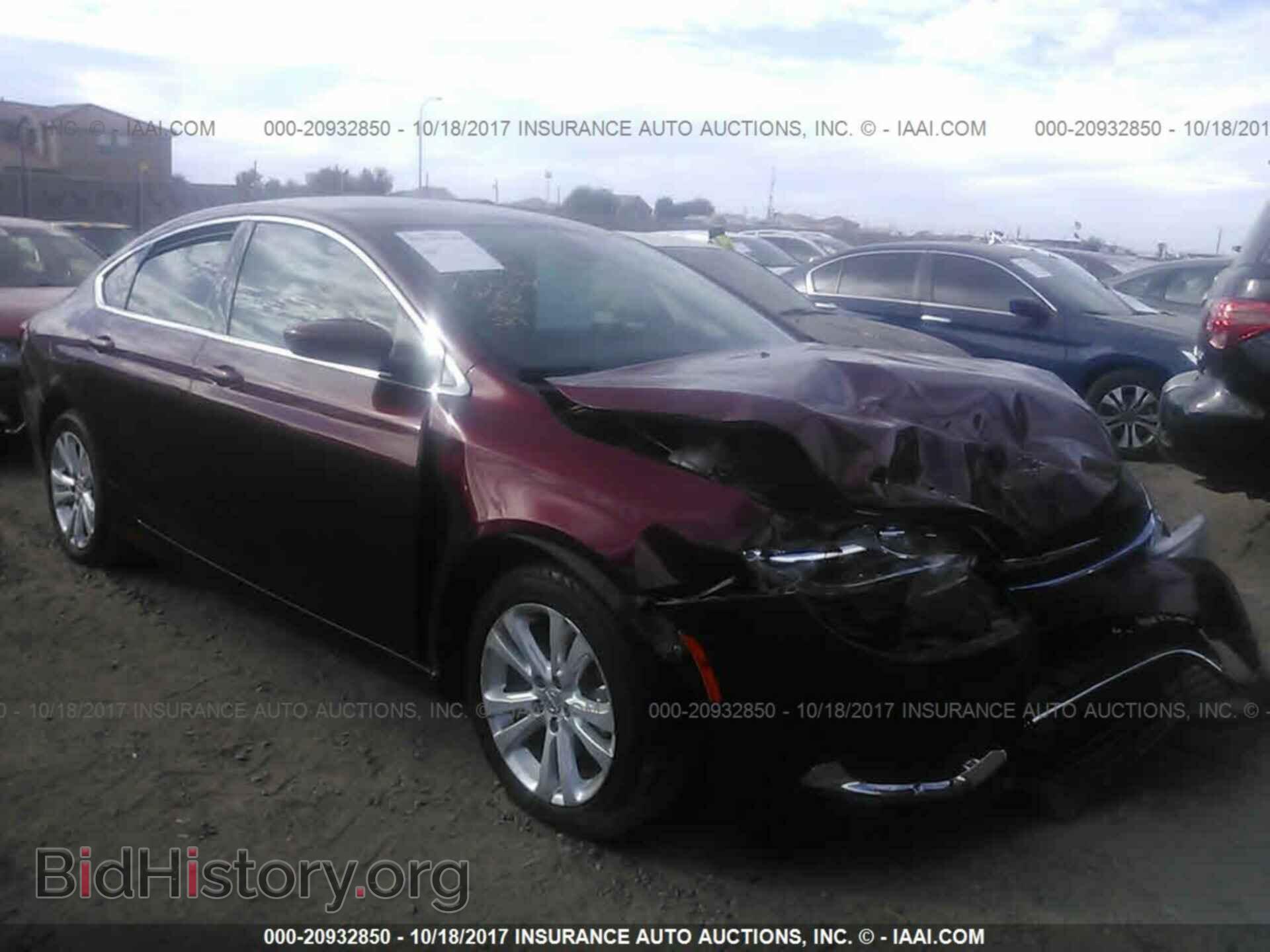 Photo 1C3CCCAB8FN742104 - Chrysler 200 2015