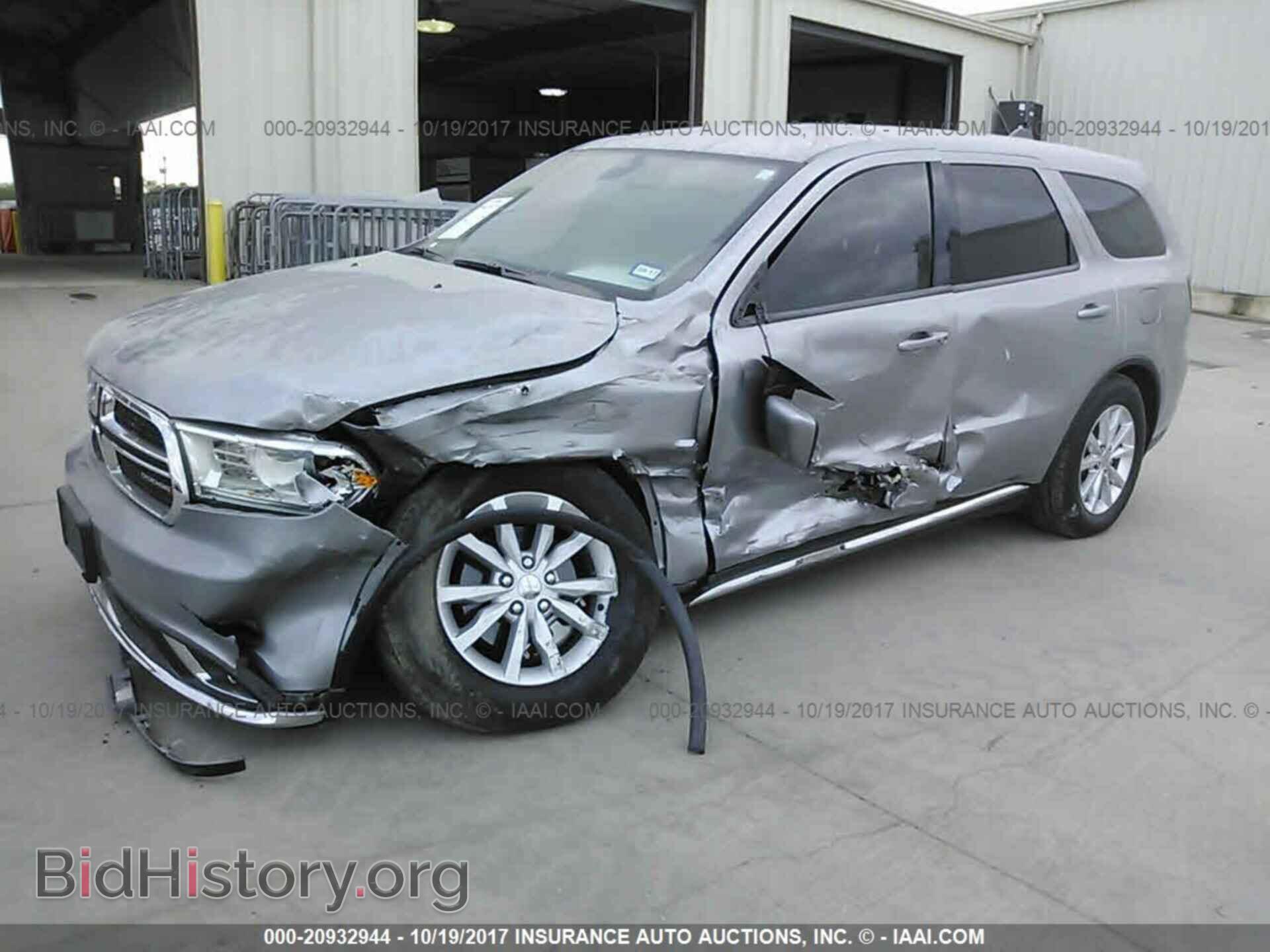 2014 Dodge Durango - VIN: 1C4RDHAG8EC594431 - Фото 2