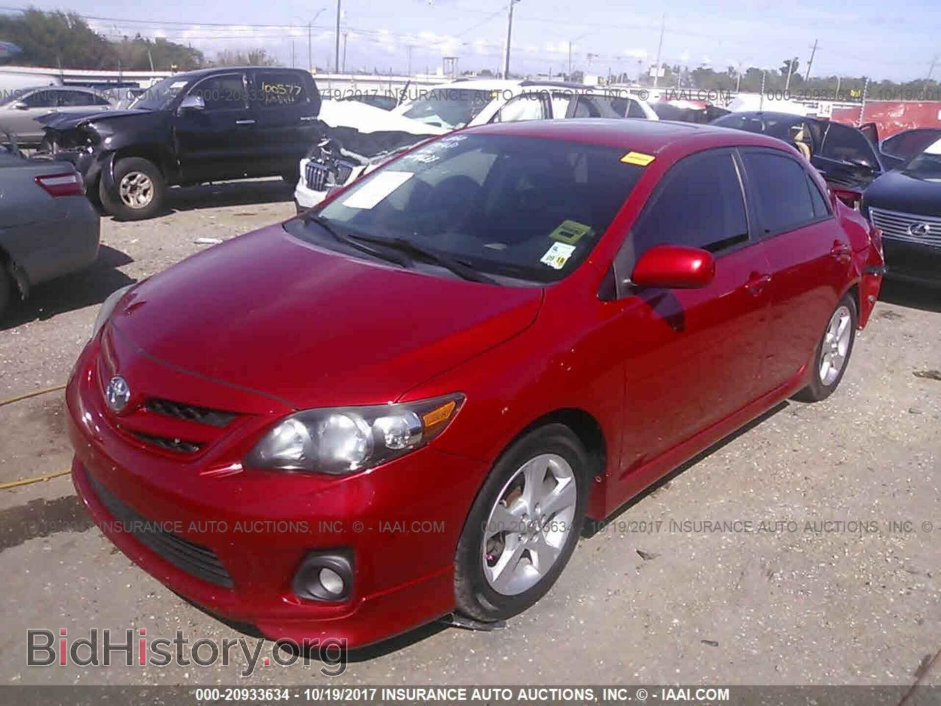 2011 Toyota Corolla - VIN: 2T1BU4EEXBC578219 - Фото 2