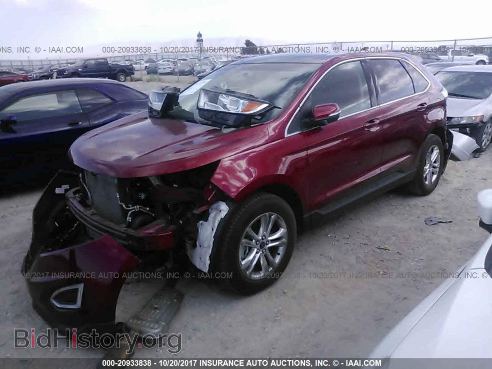 2015 Ford Edge - VIN: 2FMTK4J91FBB77798 - Фото 2