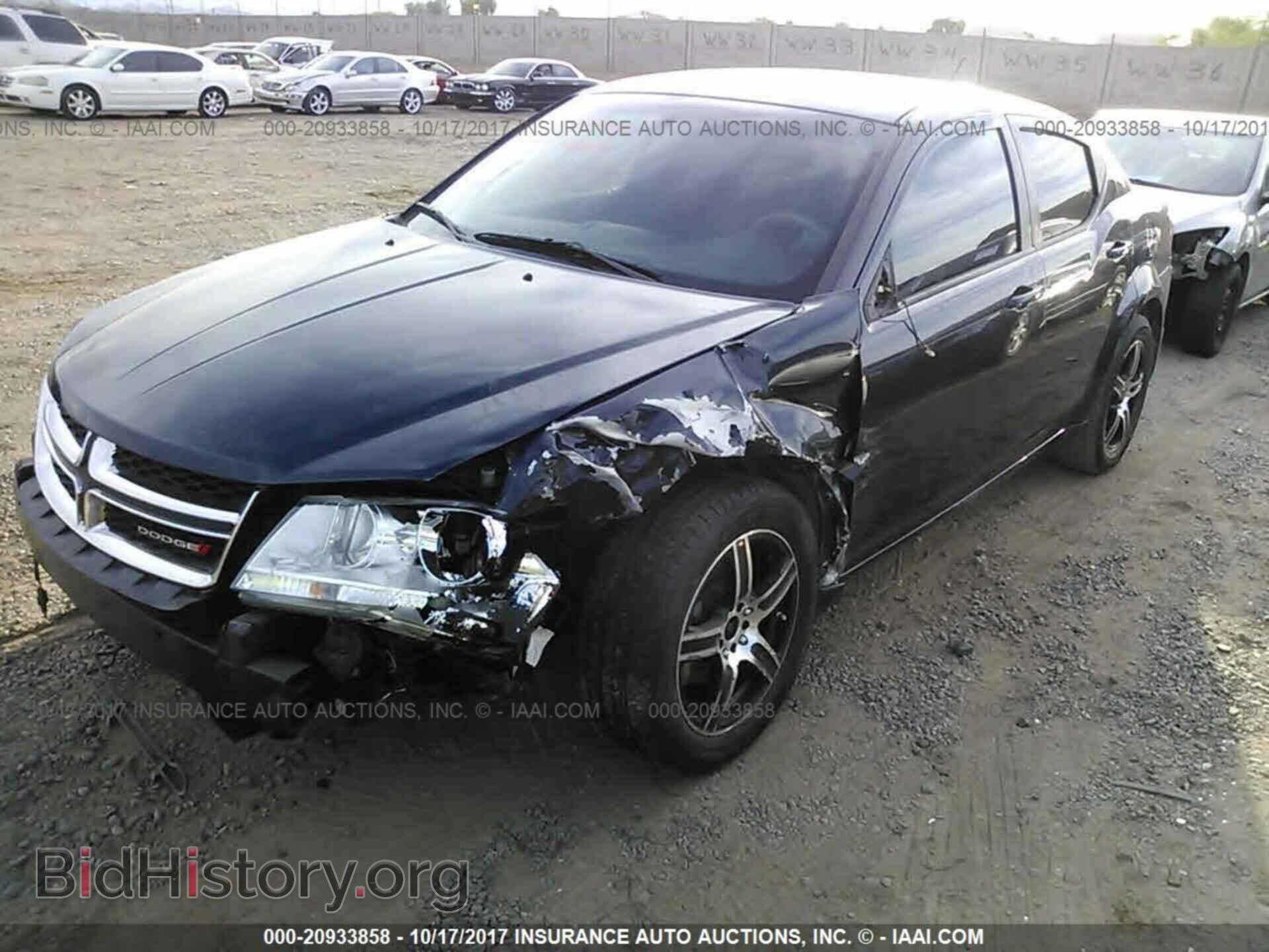 2013 Dodge Avenger - VIN: 1C3CDZAG1DN750179 - Фото 2