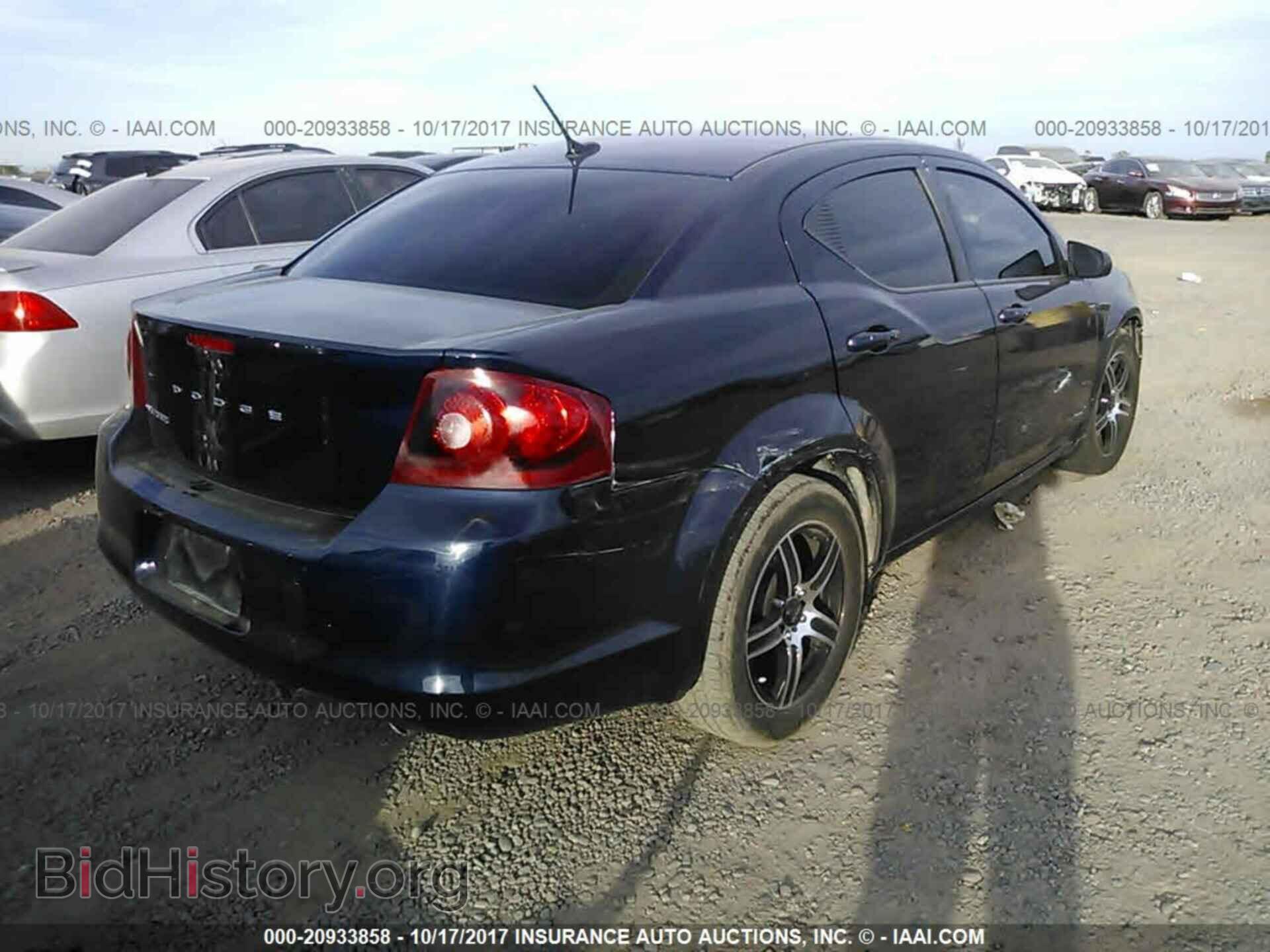 2013 Dodge Avenger - VIN: 1C3CDZAG1DN750179 - Фото 4