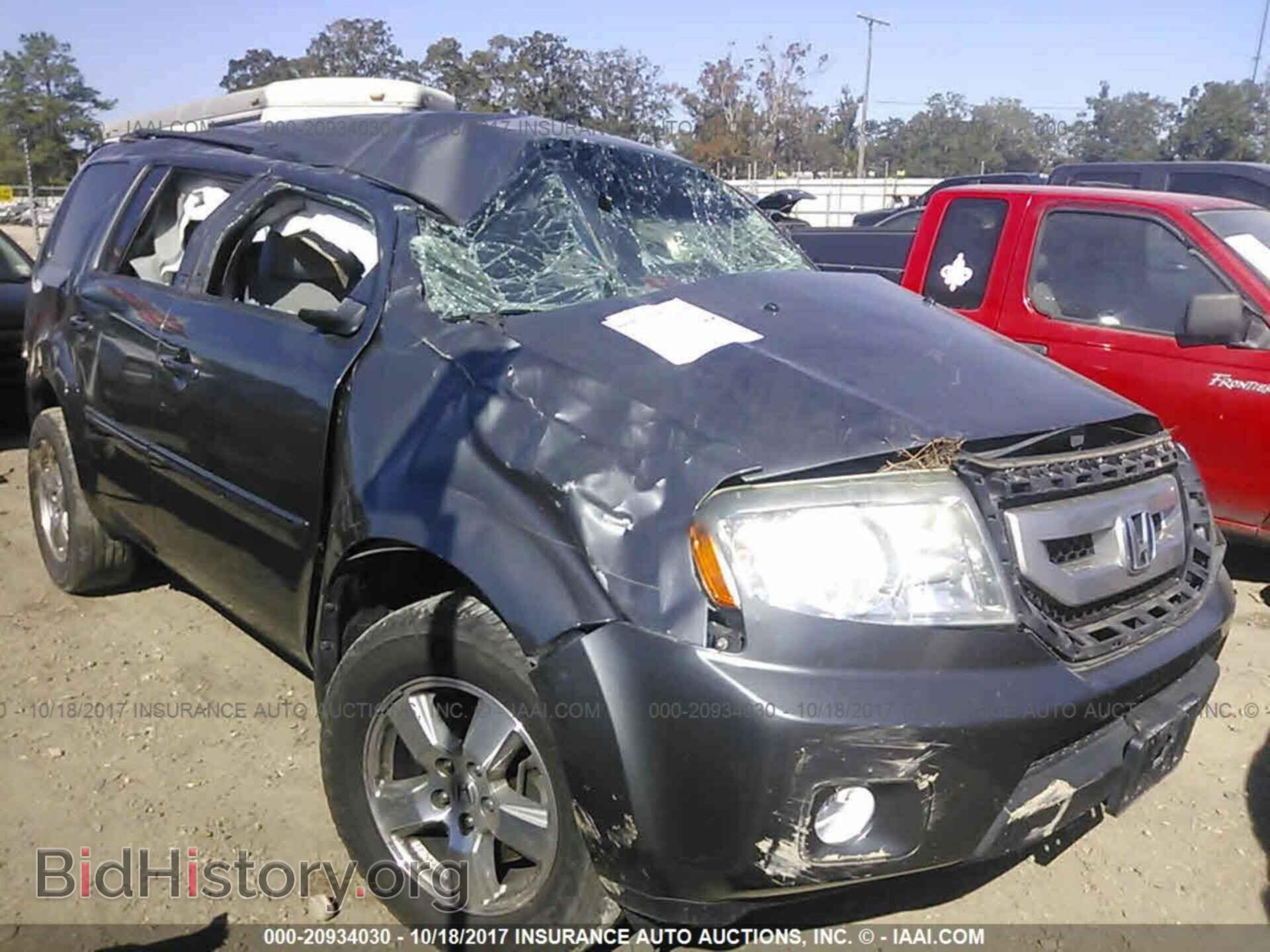 Фотография 5FNYF3H44BB026065 - Honda Pilot 2011