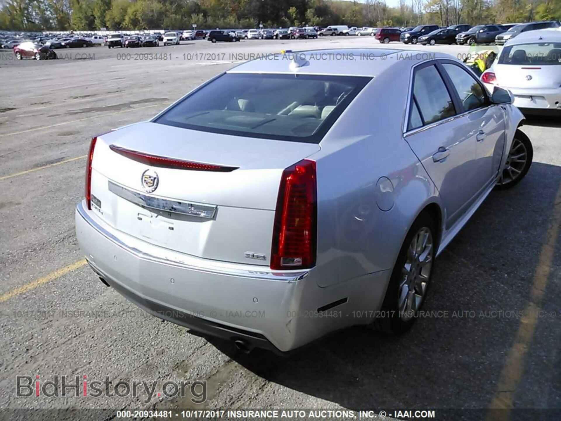 2011 Cadillac Cts - VIN: 1G6DS5ED5B0150177 - Фото 4