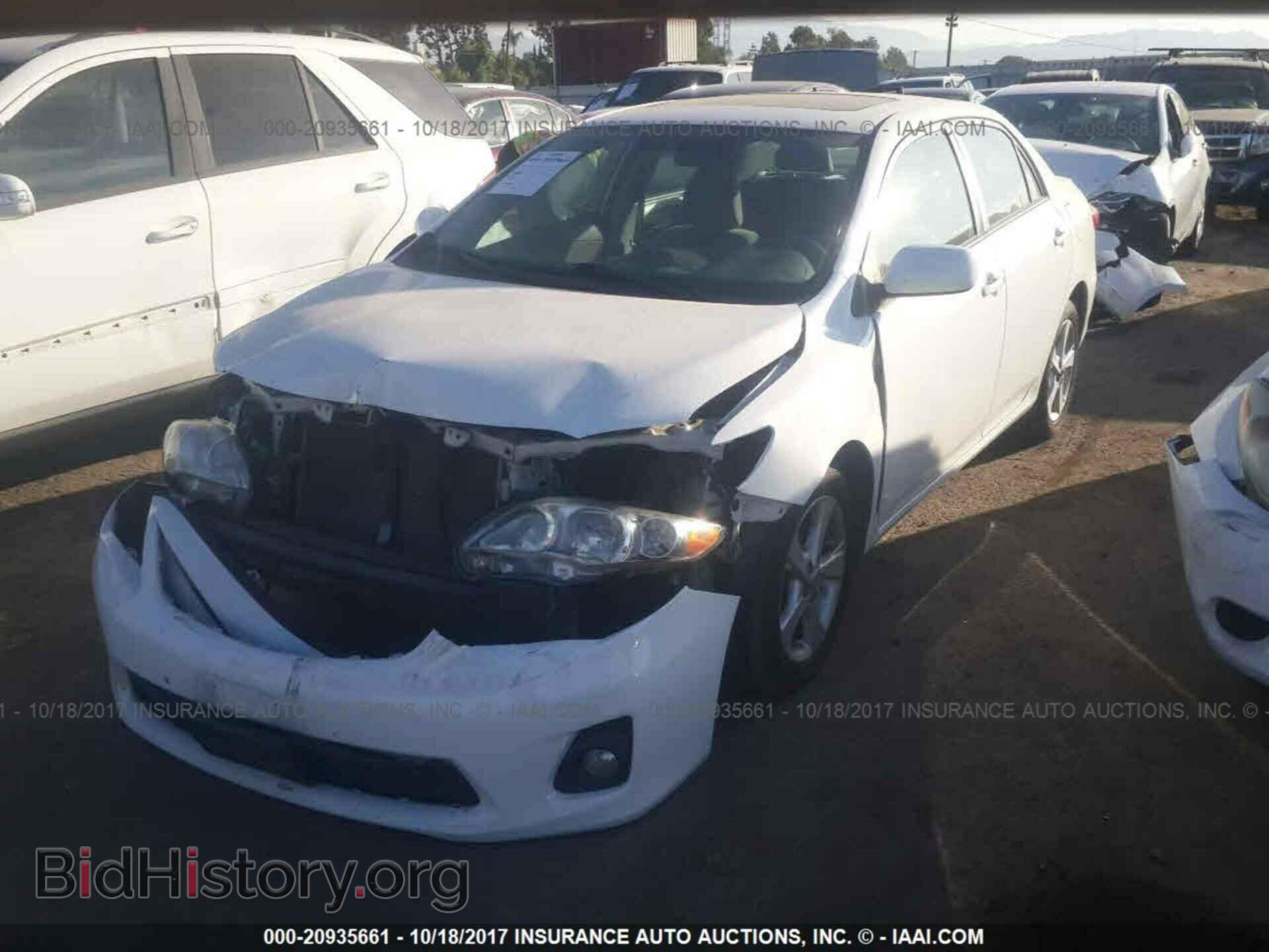 2012 Toyota Corolla - VIN: 5YFBU4EEXCP033171 - Фото 2