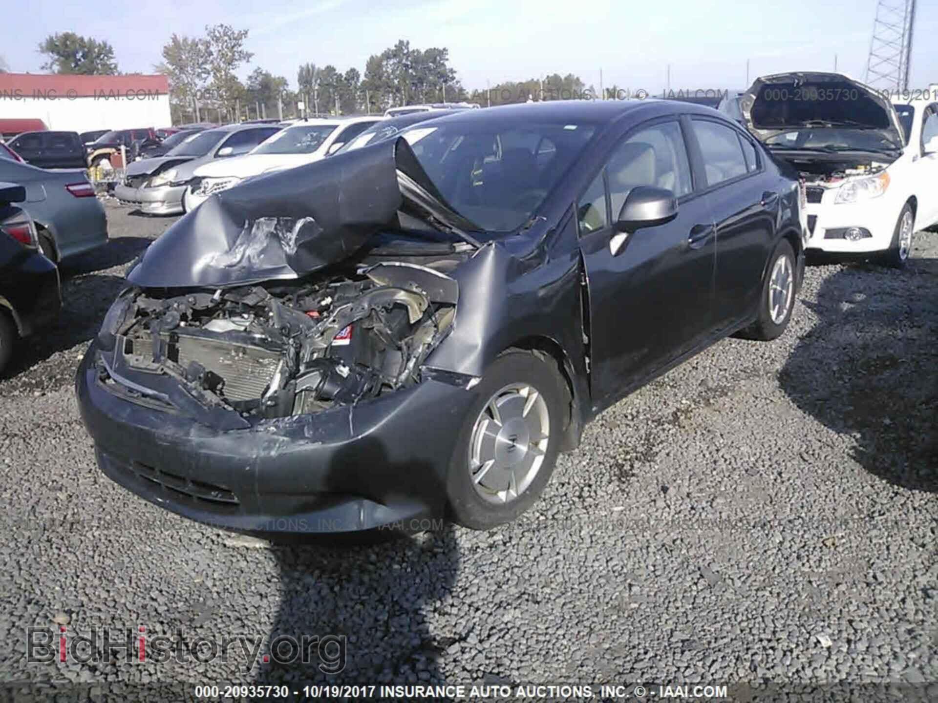 2012 Honda Civic - VIN: 2HGFB2F63CH517614 - Фото 2
