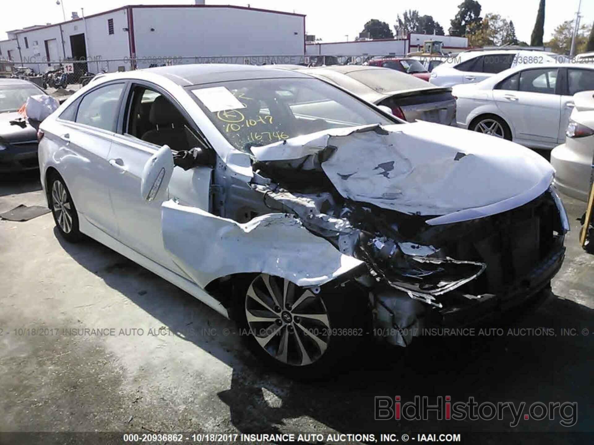 Photo 5NPEC4AC9EH849454 - Hyundai Sonata 2014