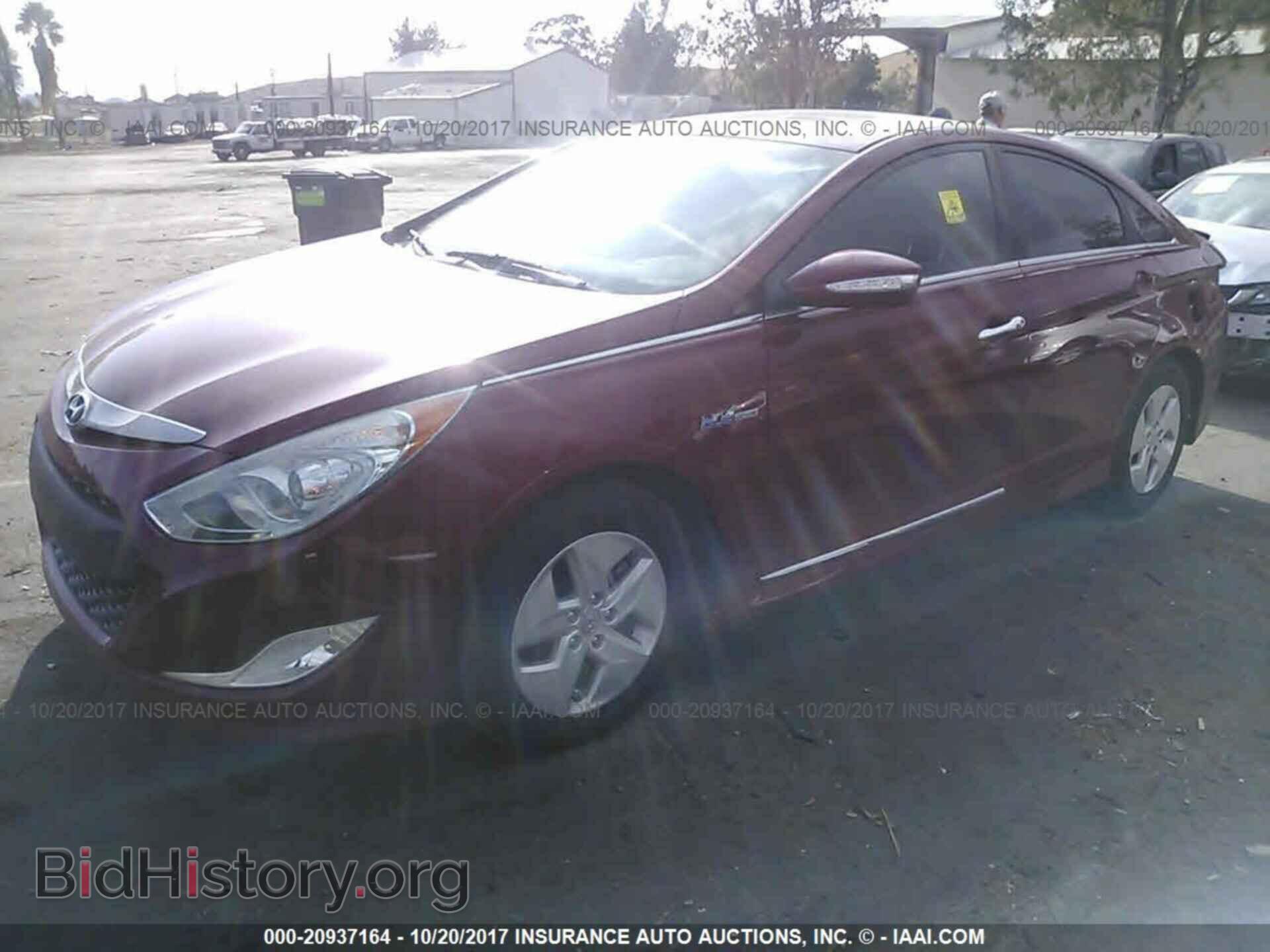 2012 Hyundai Sonata - VIN: KMHEC4A42CA045716 - Фото 2