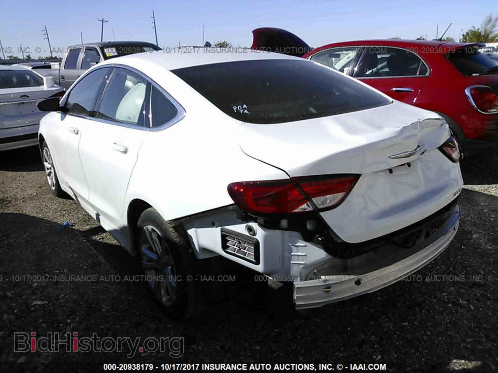 2016 Chrysler 200 - VIN: 1C3CCCAB8GN170971 - Фото 3
