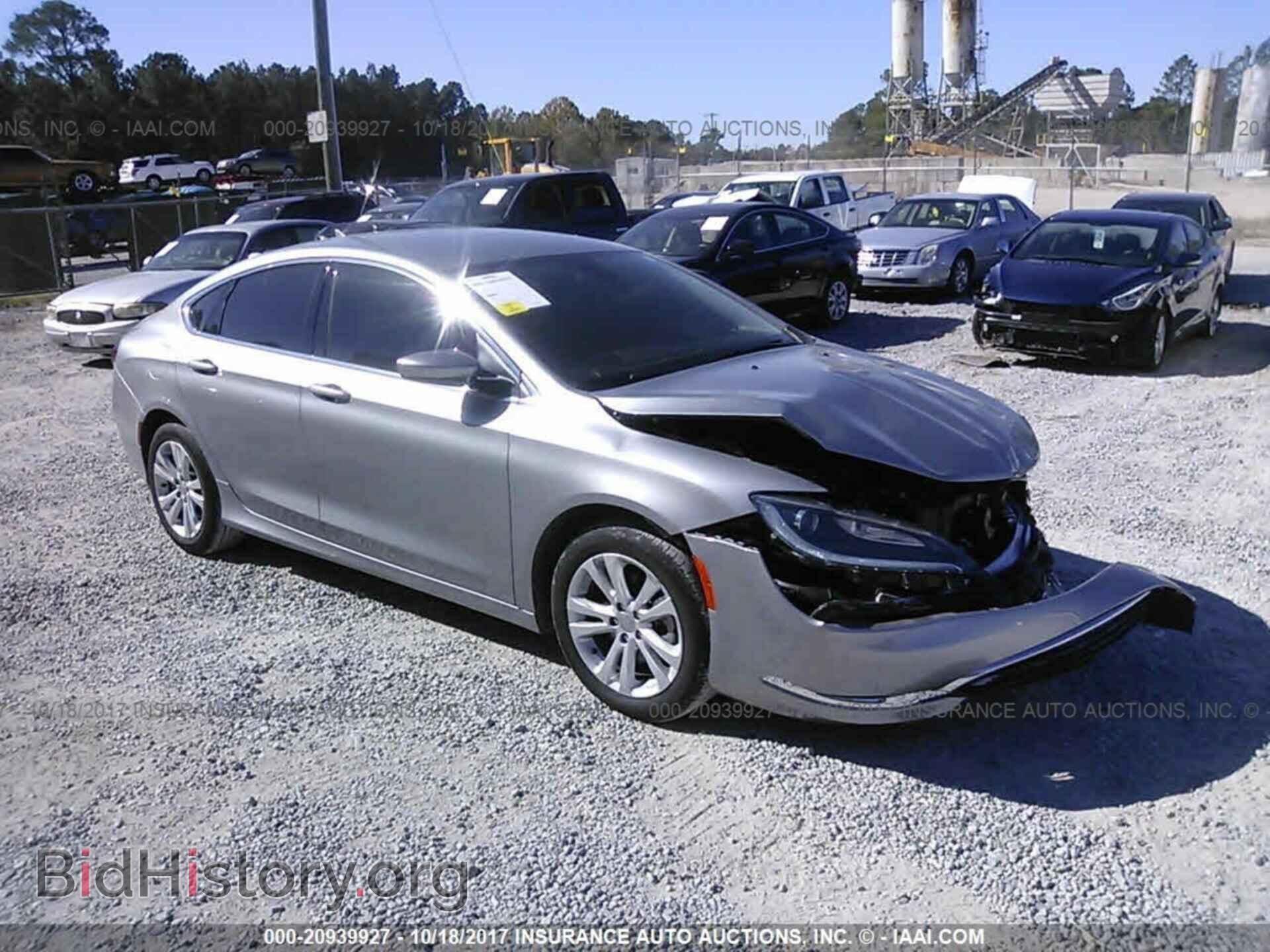 Фотография 1C3CCCAB3HN504471 - Chrysler 200 2017
