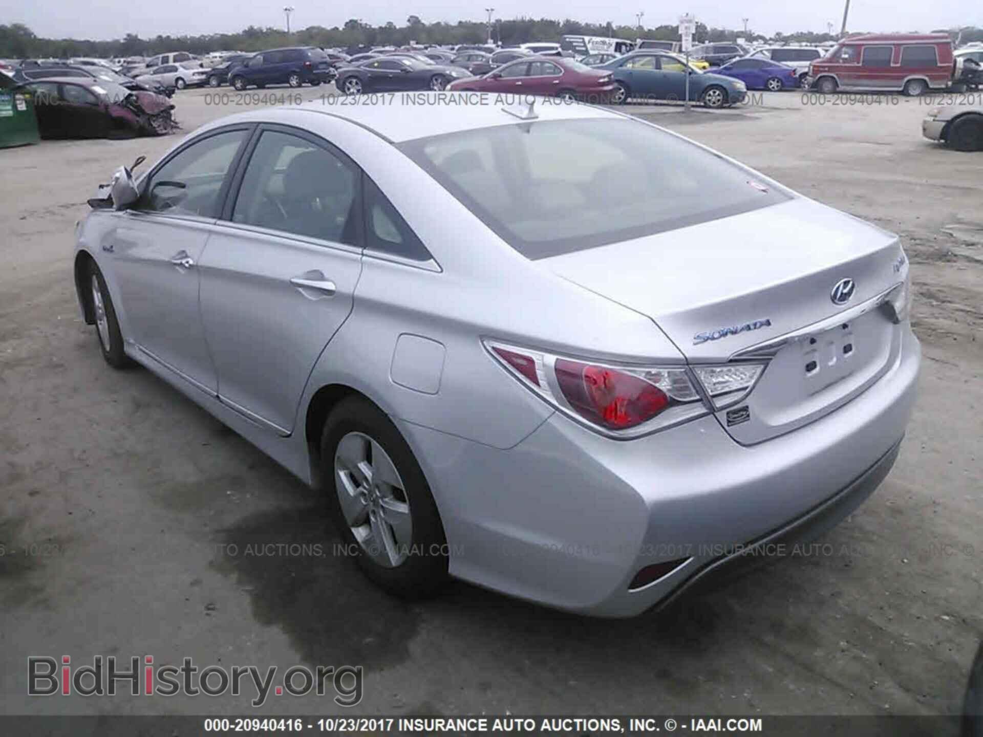 2012 Hyundai Sonata - VIN: KMHEC4A47CA027180 - Фото 3