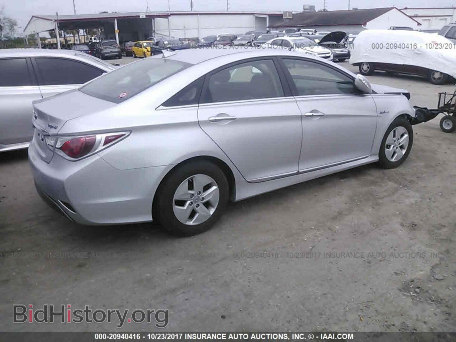 2012 Hyundai Sonata - VIN: KMHEC4A47CA027180 - Фото 4