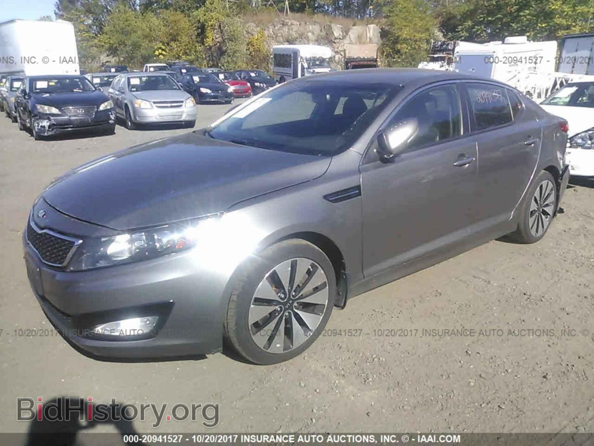 2013 Kia Optima - VIN: 5XXGR4A64DG227520 - Фото 2