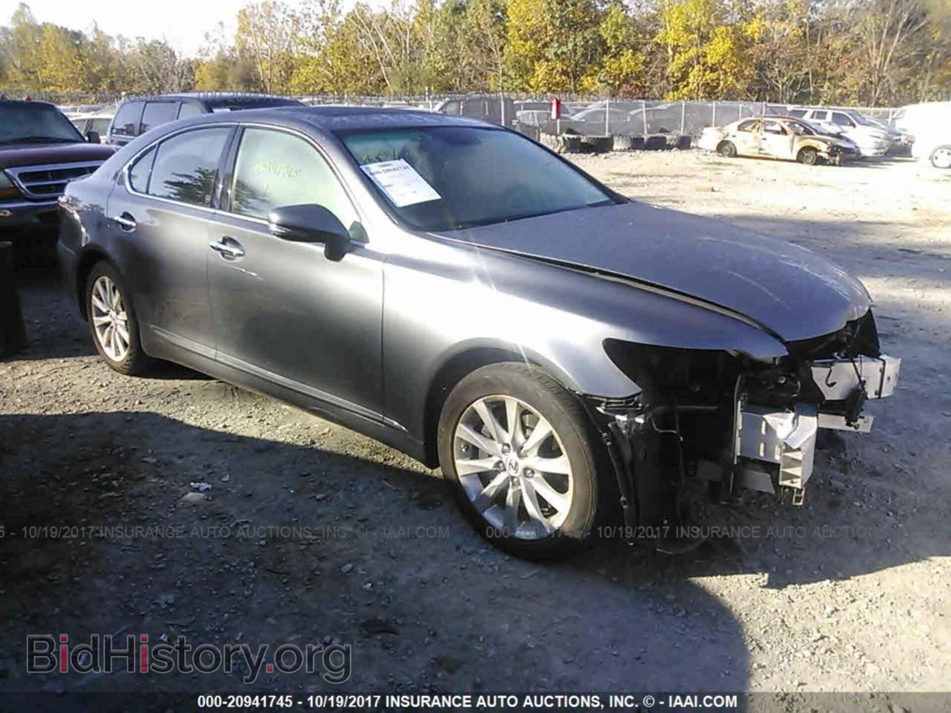 Photo JTHCL5EFXC5014296 - Lexus Ls 2012