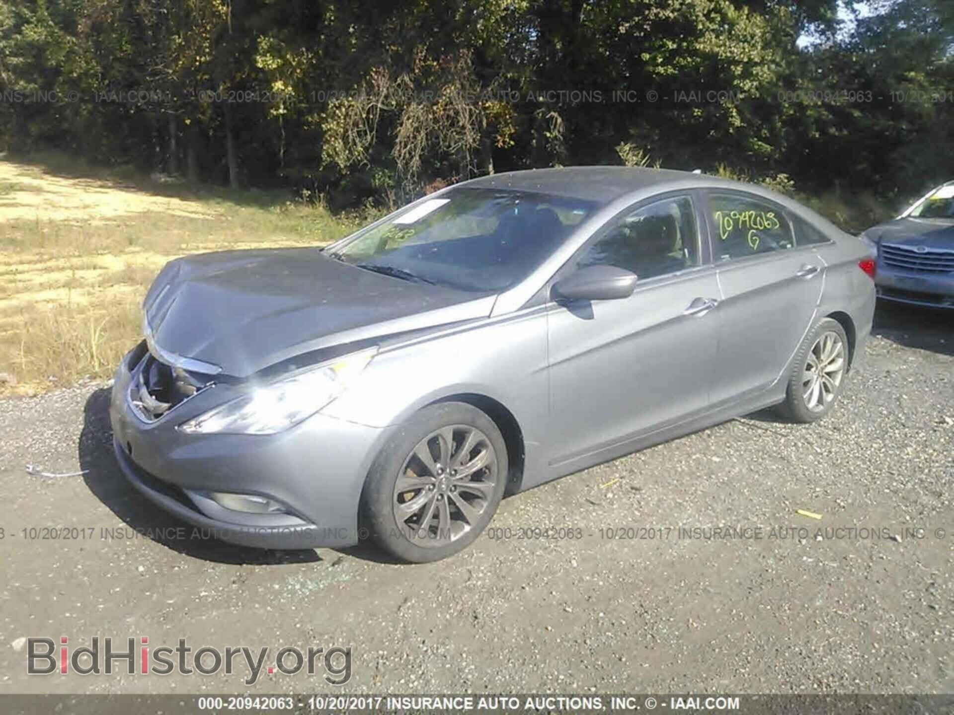 2012 Hyundai Sonata - VIN: 5NPEC4AC6CH352116 - Фото 2