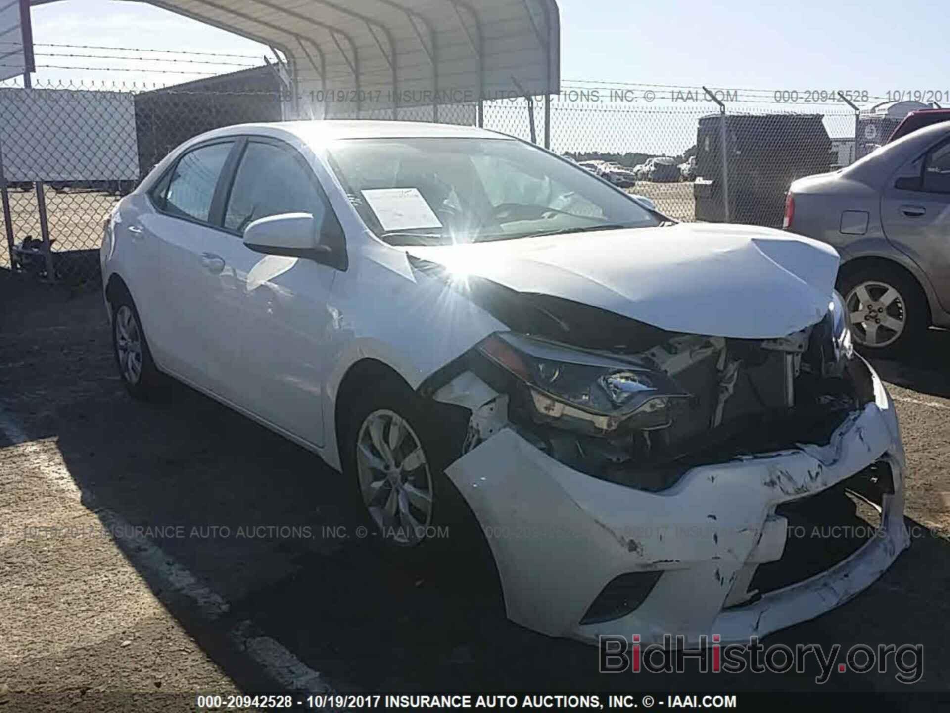 Photo 2T1BURHE6GC599505 - Toyota Corolla 2016