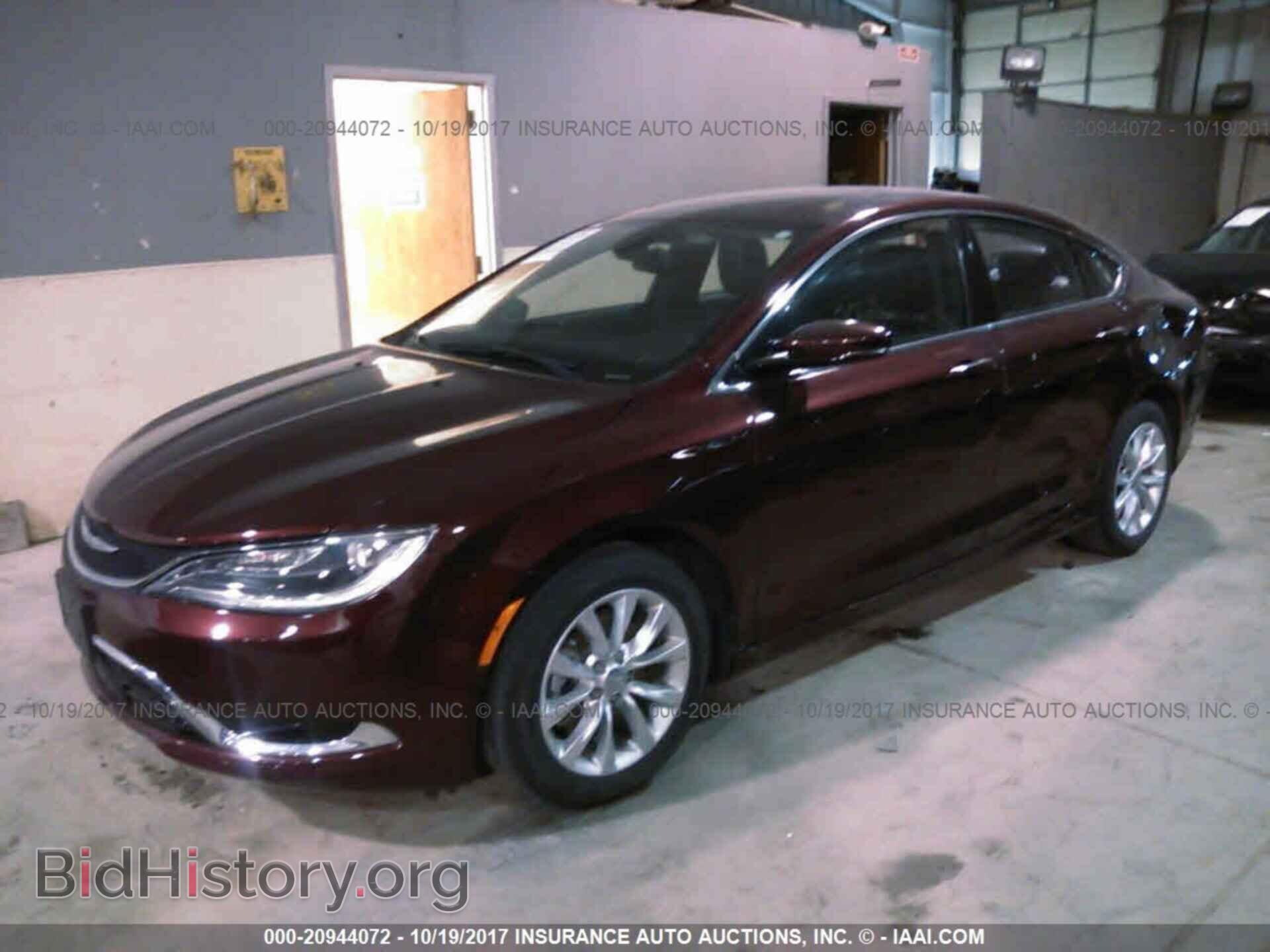 2015 Chrysler 200 - VIN: 1C3CCCCB7FN559533 - Фото 2