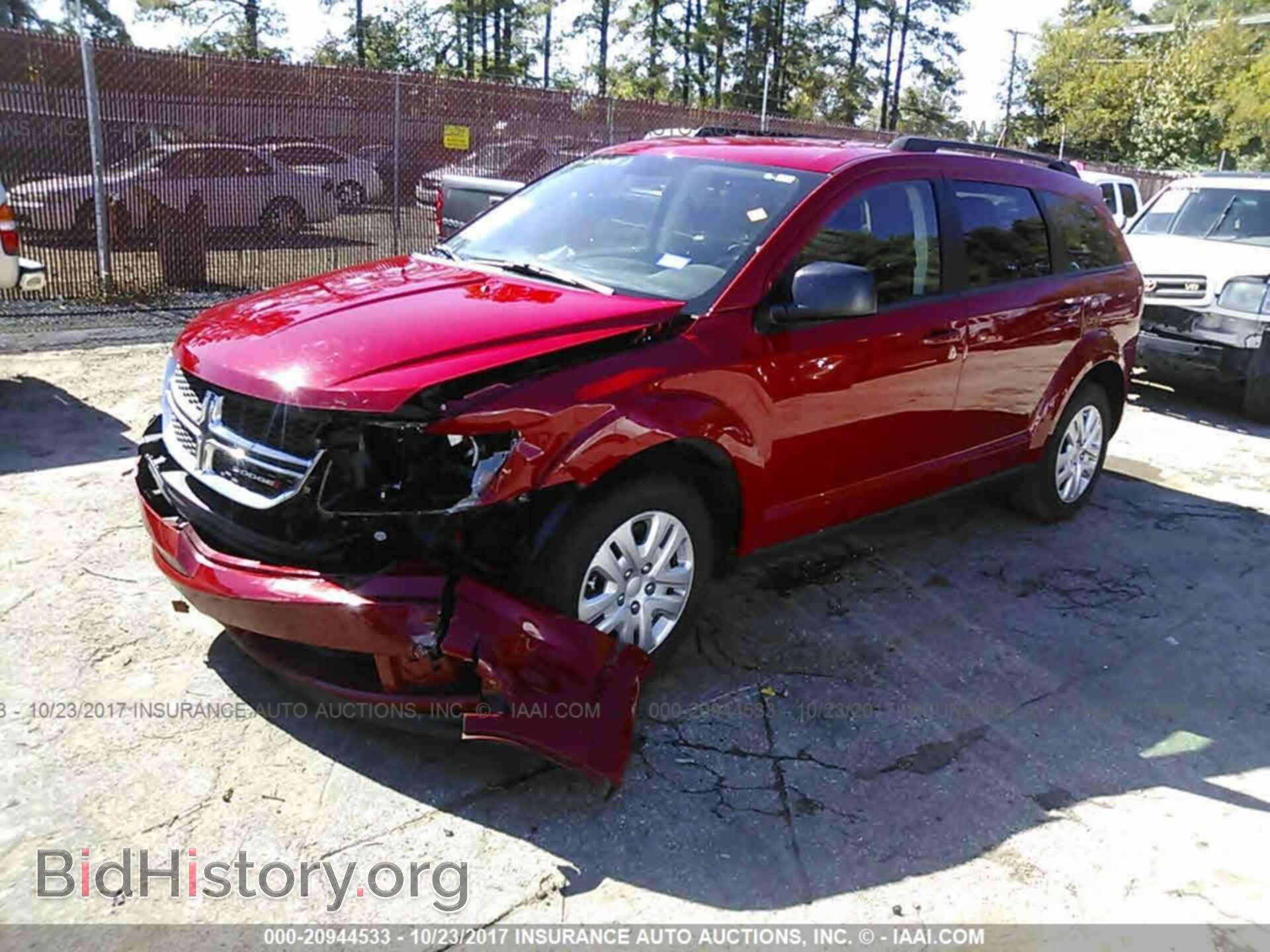 2017 Dodge Journey - VIN: 3C4PDCAB8HT504685 - Фото 2