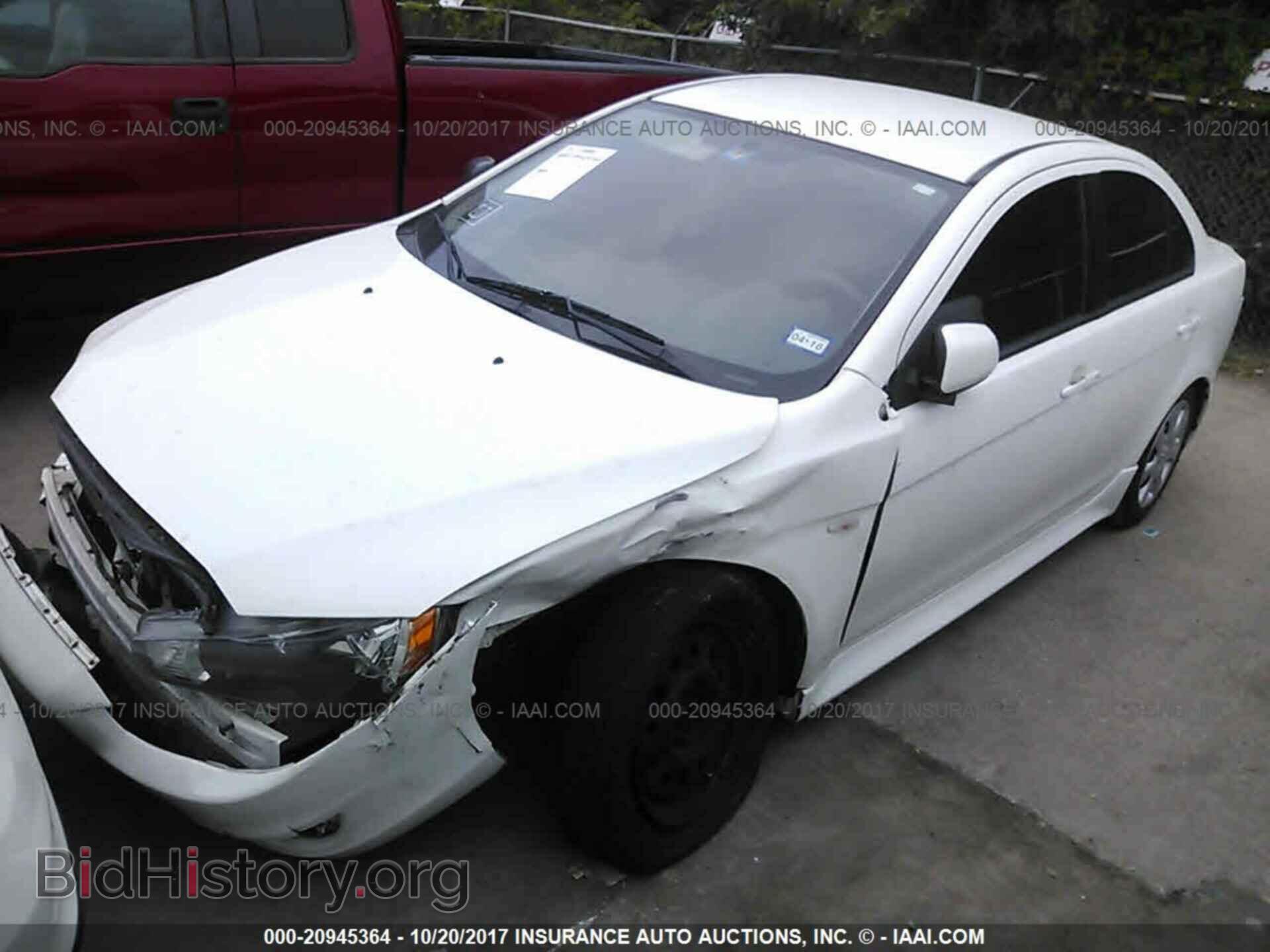 2014 Mitsubishi Lancer - VIN: JA32U2FU1EU010554 - Фото 2