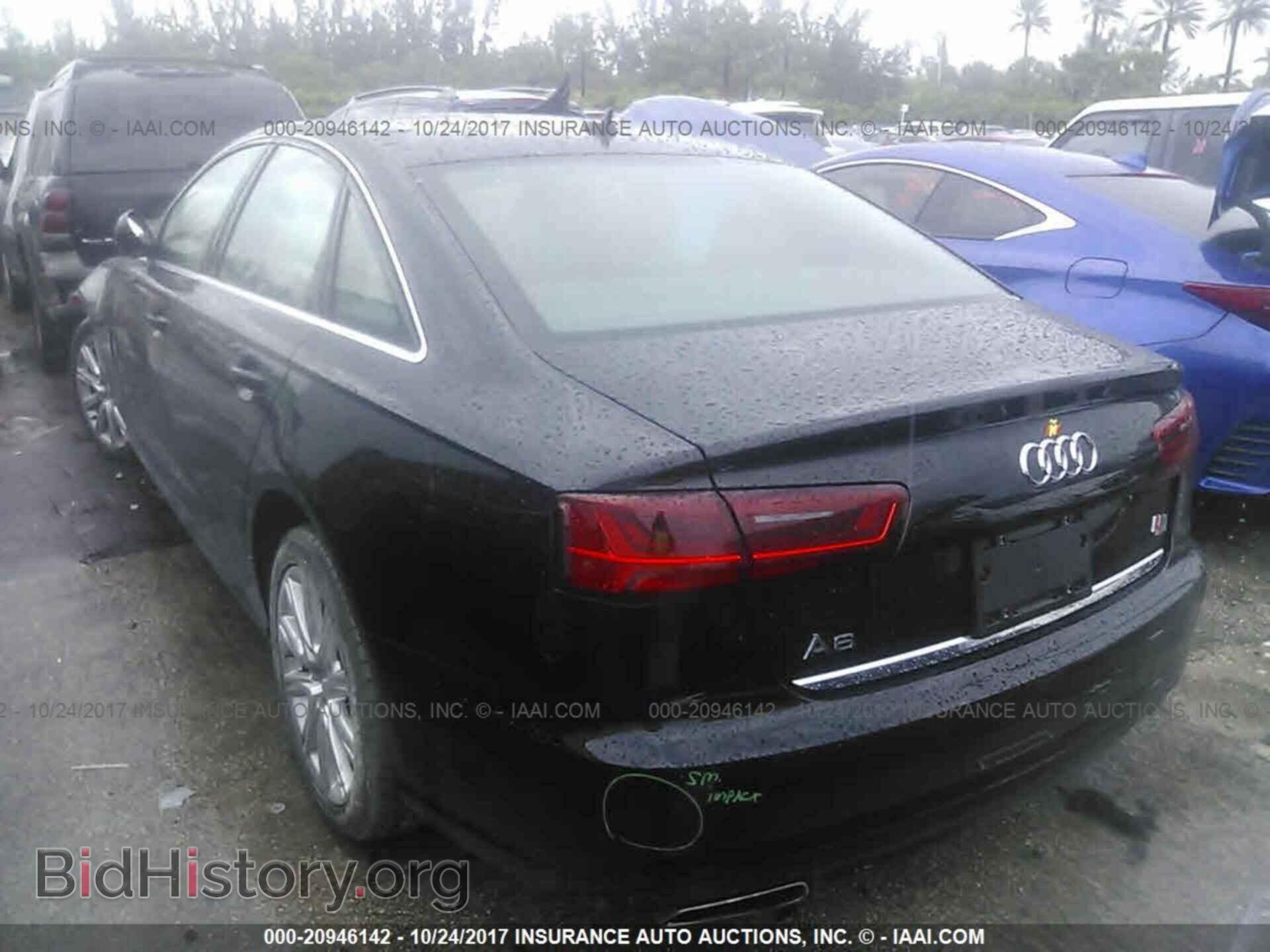 2016 Audi A6 - VIN: WAUCFAFC5GN042466 - Фото 3