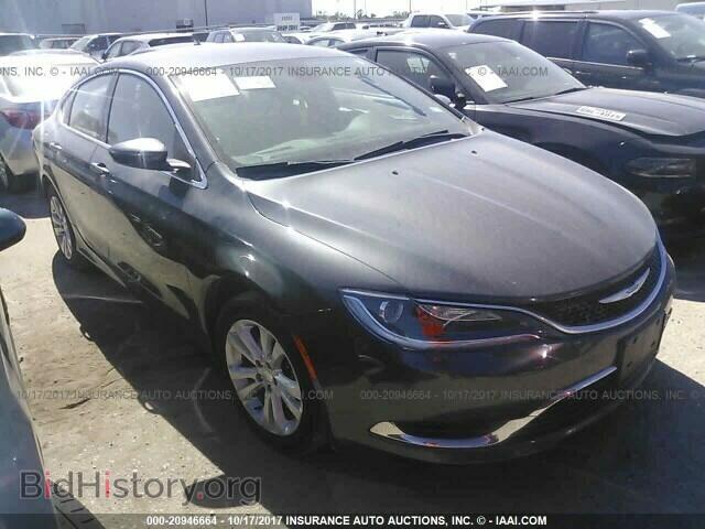 Фотография 1C3CCCAB3GN126554 - Chrysler 200 2016