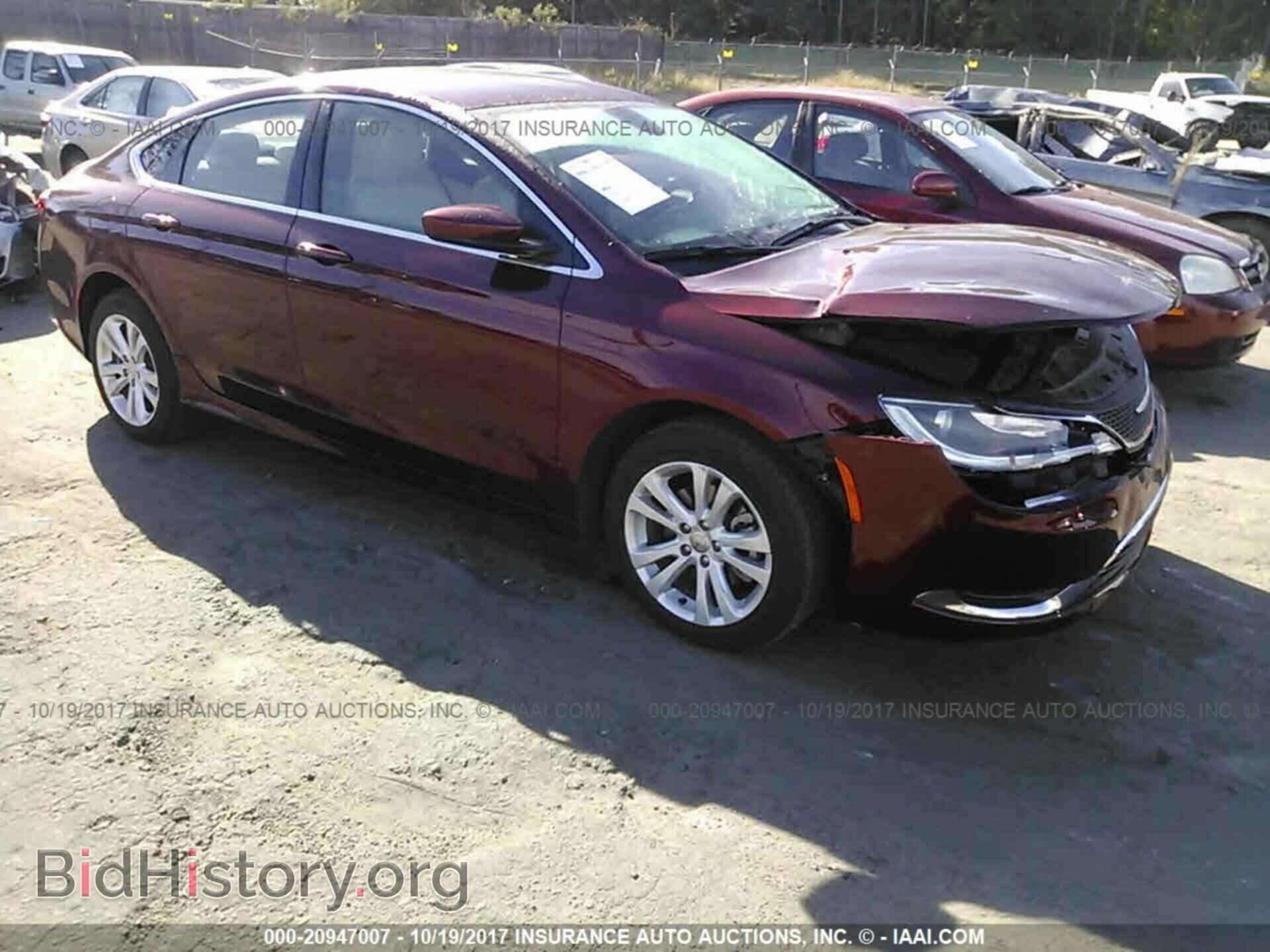 Фотография 1C3CCCAB8GN188290 - Chrysler 200 2016