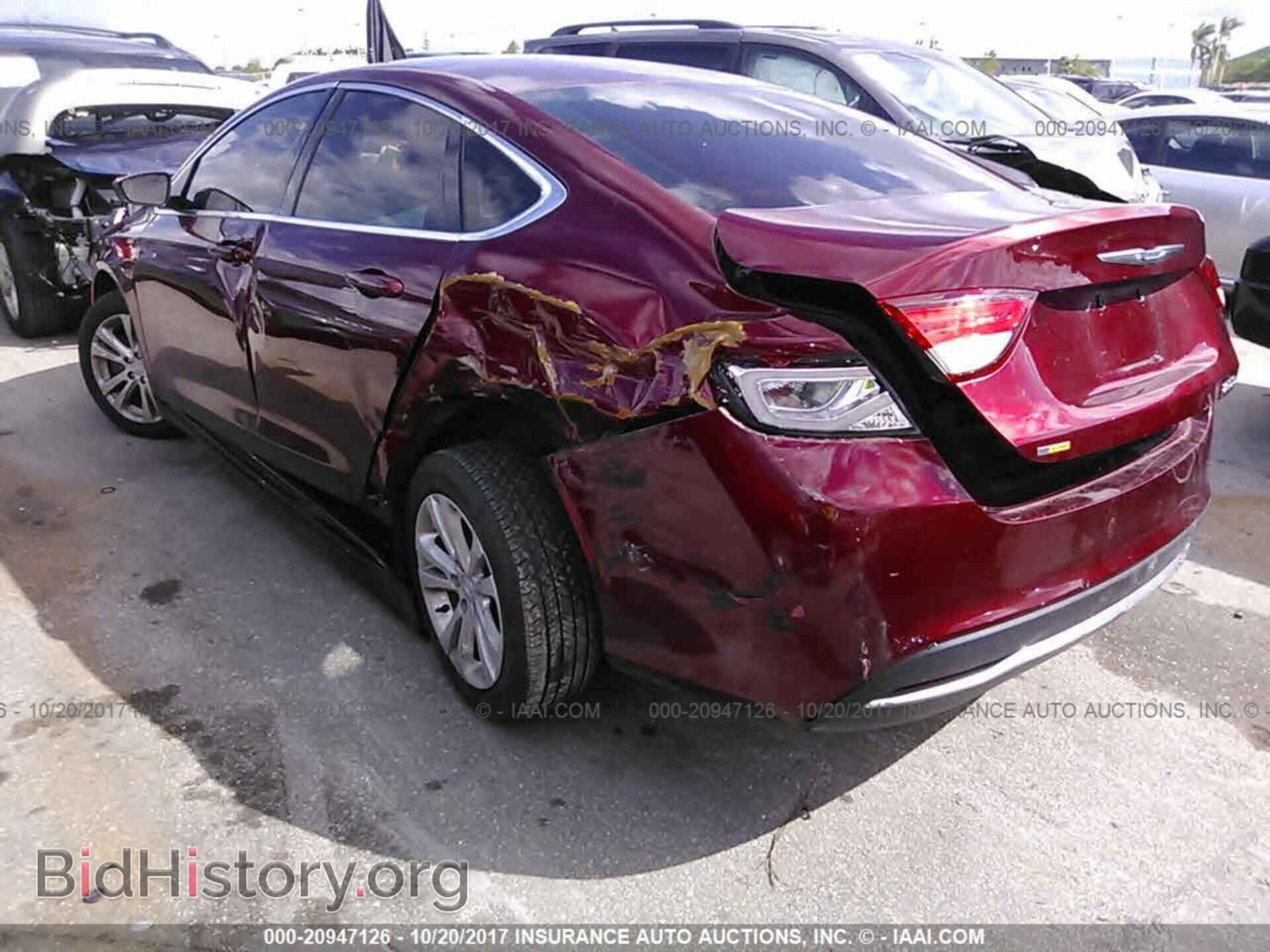 2015 Chrysler 200 - VIN: 1C3CCCAB2FN589753 - Photo 3