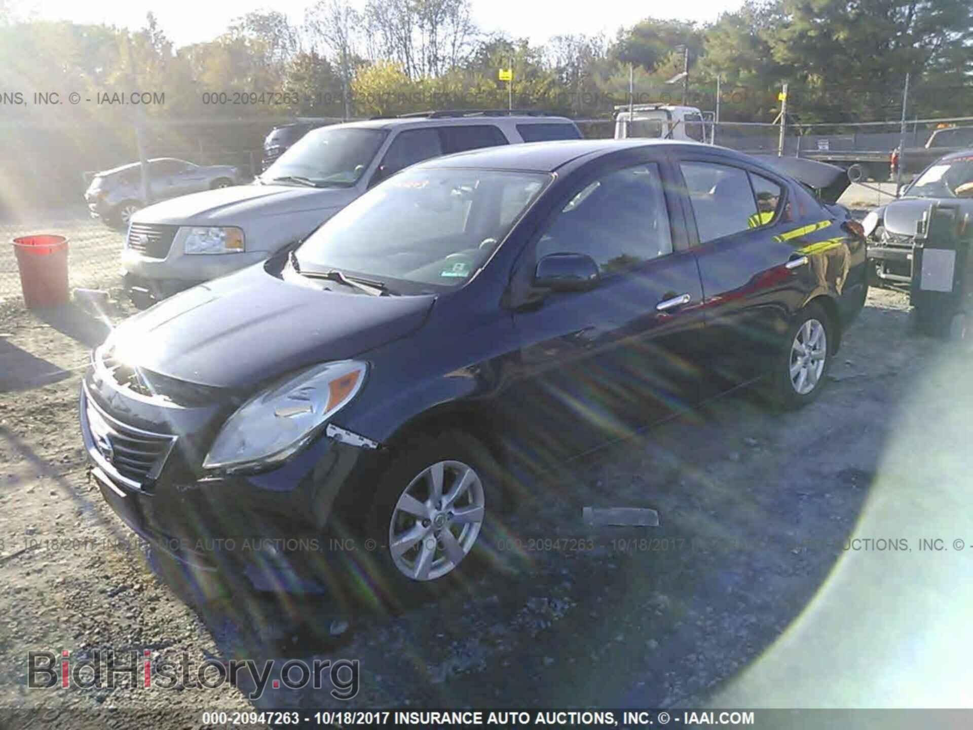 2012 Nissan Versa - VIN: 3N1CN7AP3CL846992 - Фото 2
