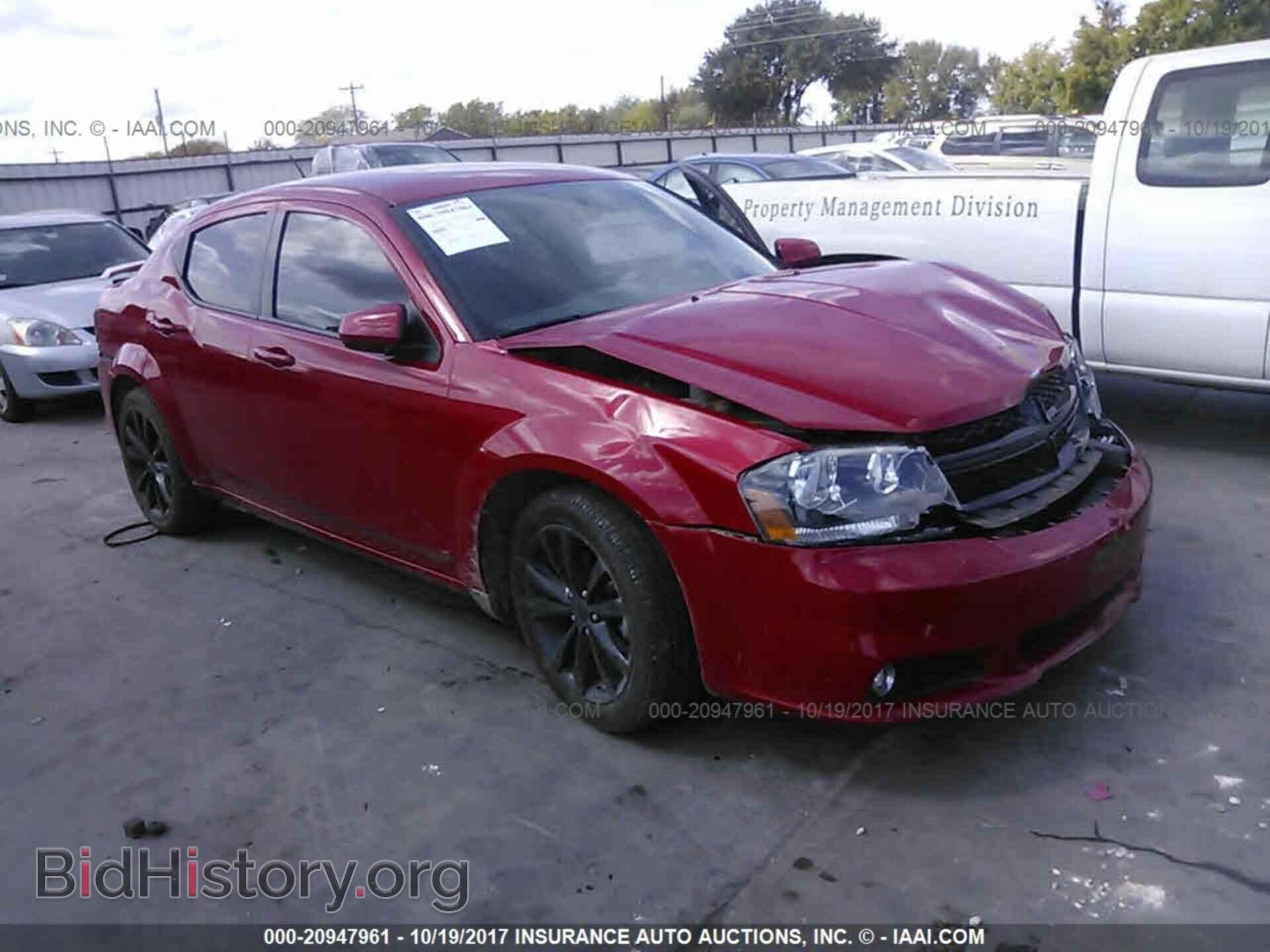 Photo 1C3CDZCB8DN620689 - Dodge Avenger 2013