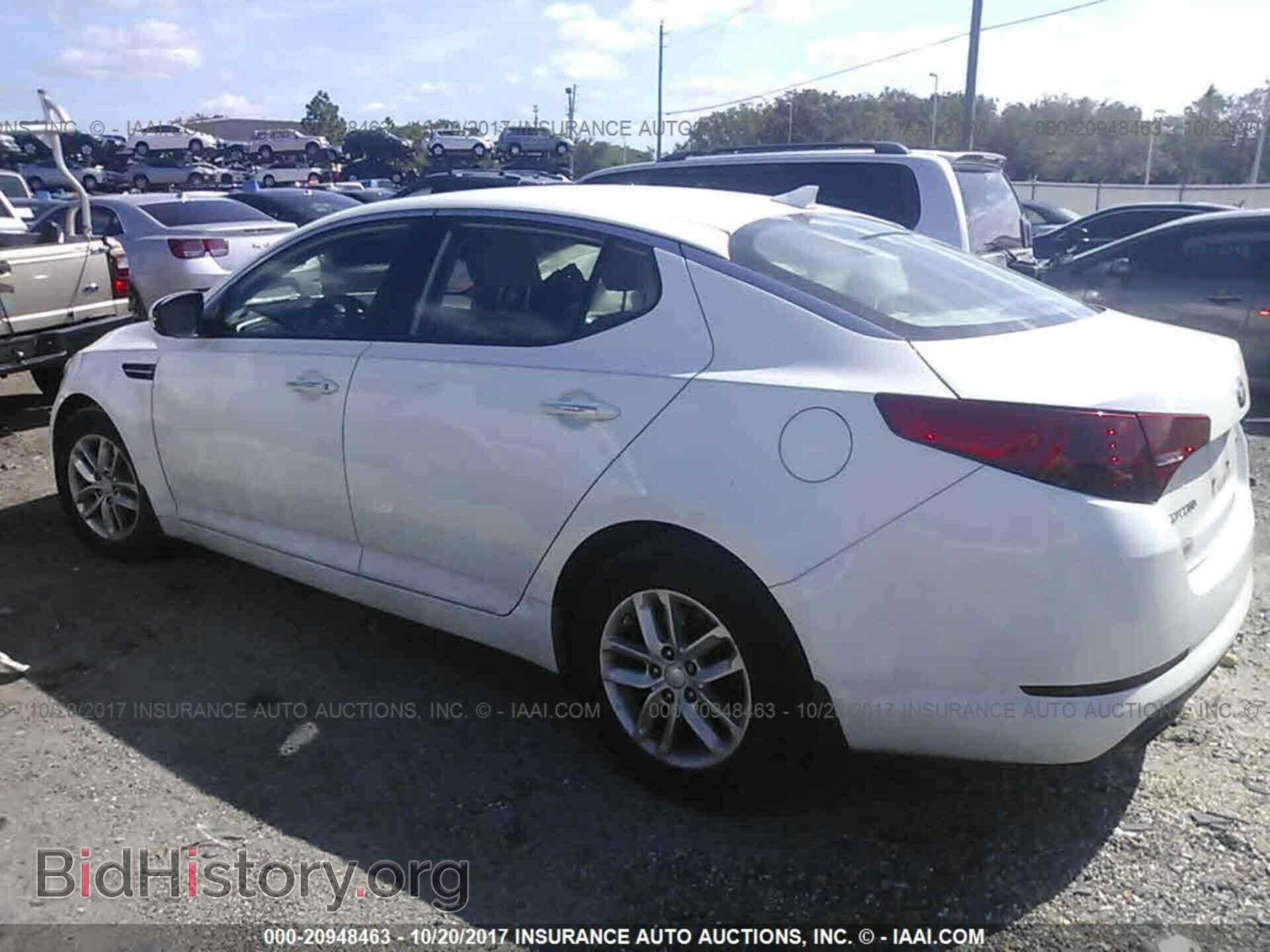 2013 Kia Optima - VIN: KNAGM4A71D5310752 - Фото 3