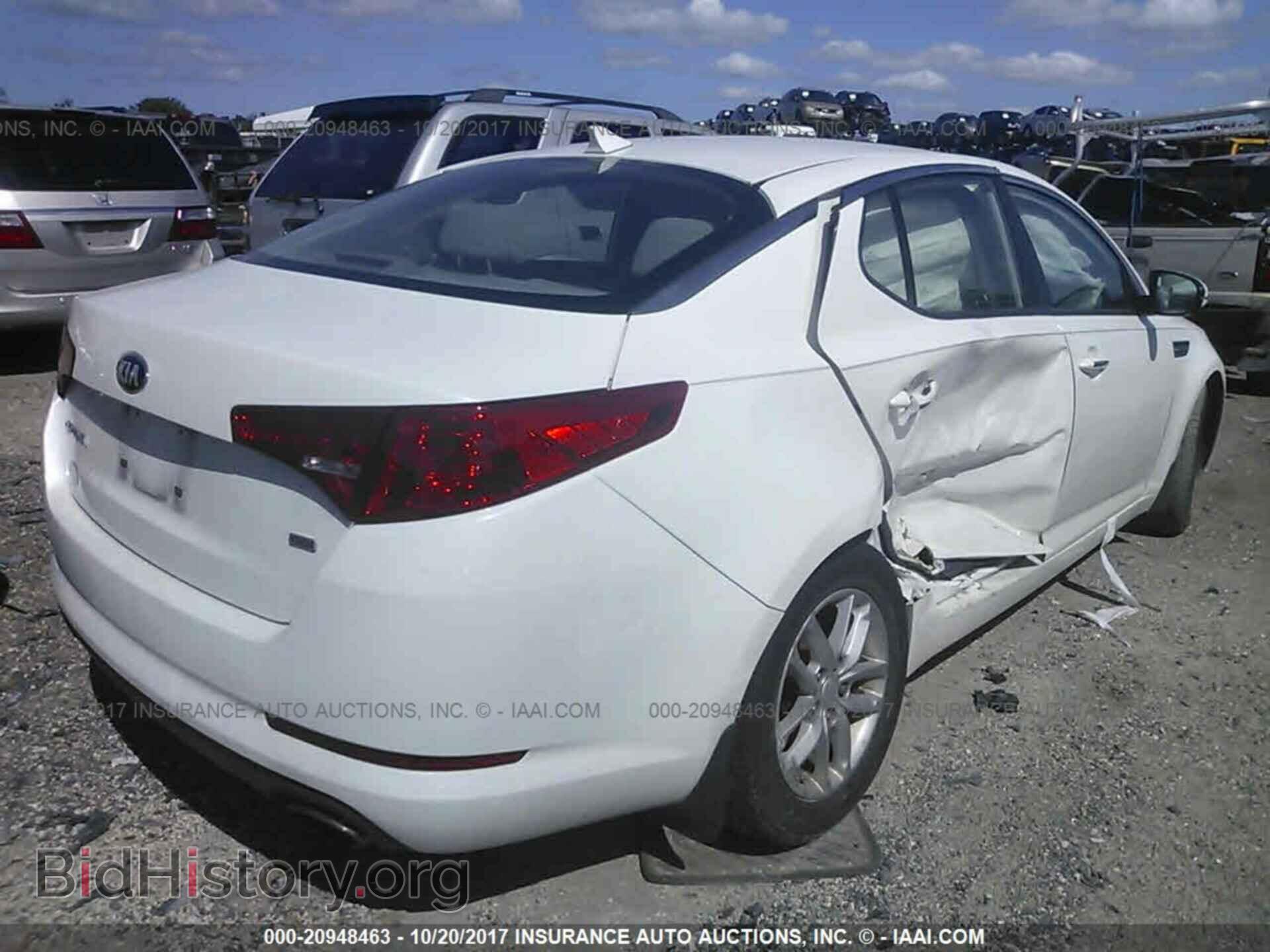 2013 Kia Optima - VIN: KNAGM4A71D5310752 - Фото 4
