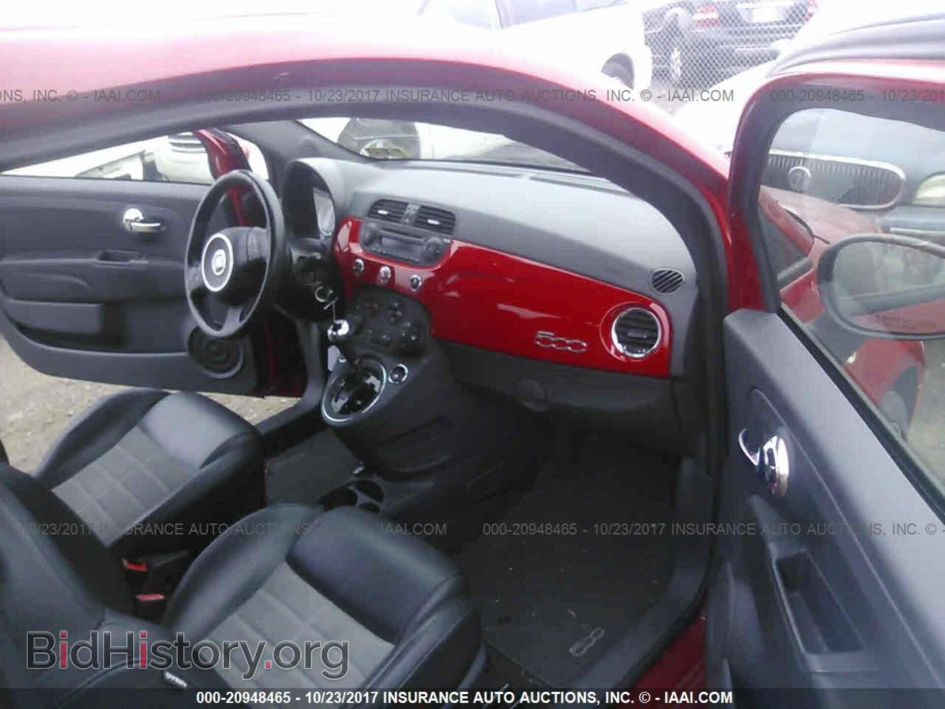 2012 Fiat 500 - VIN: 3C3CFFBR6CT110069 - Фото 5