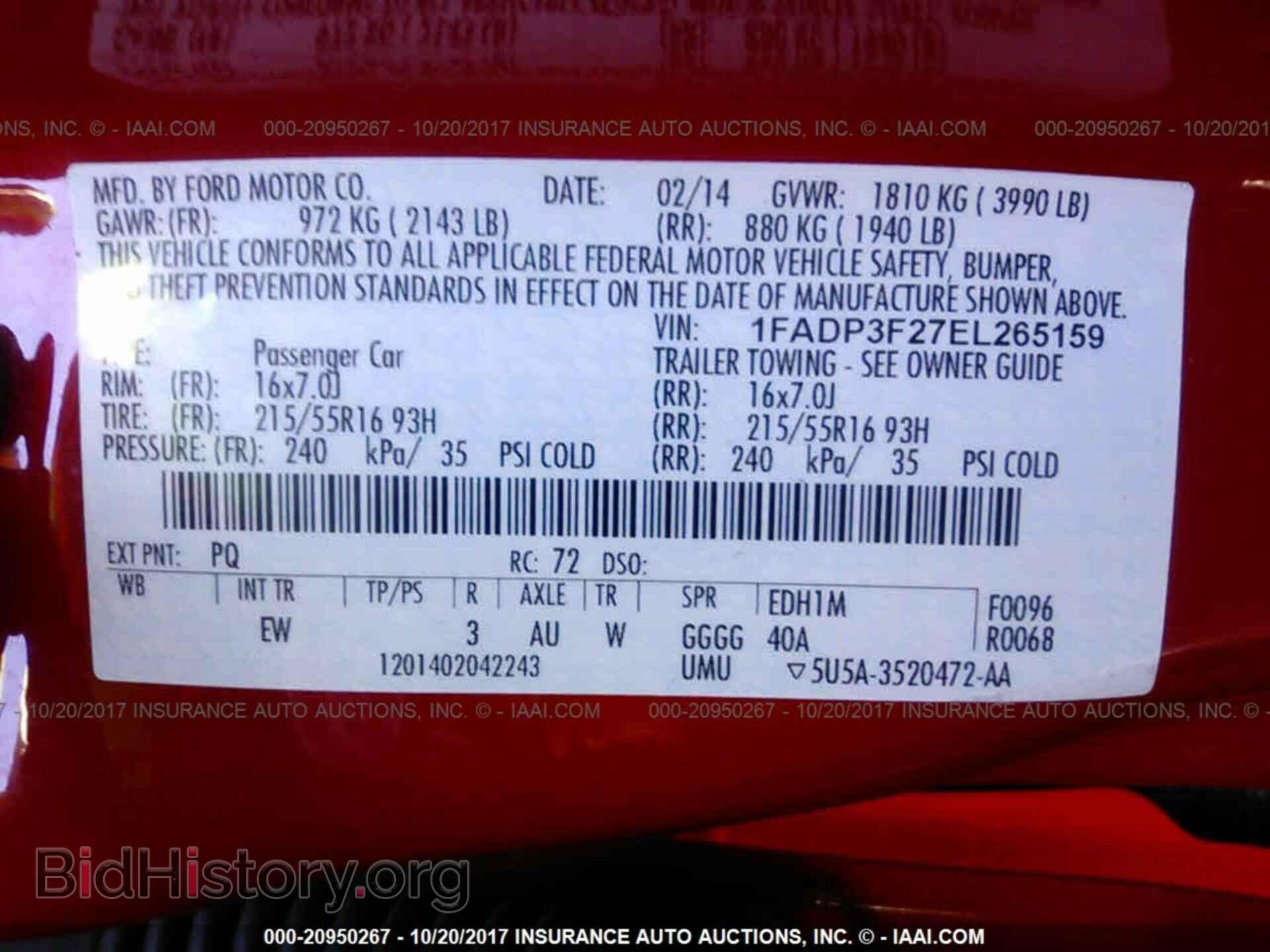 2014 Ford Focus - VIN: 1FADP3F27EL265159 - Photo 9