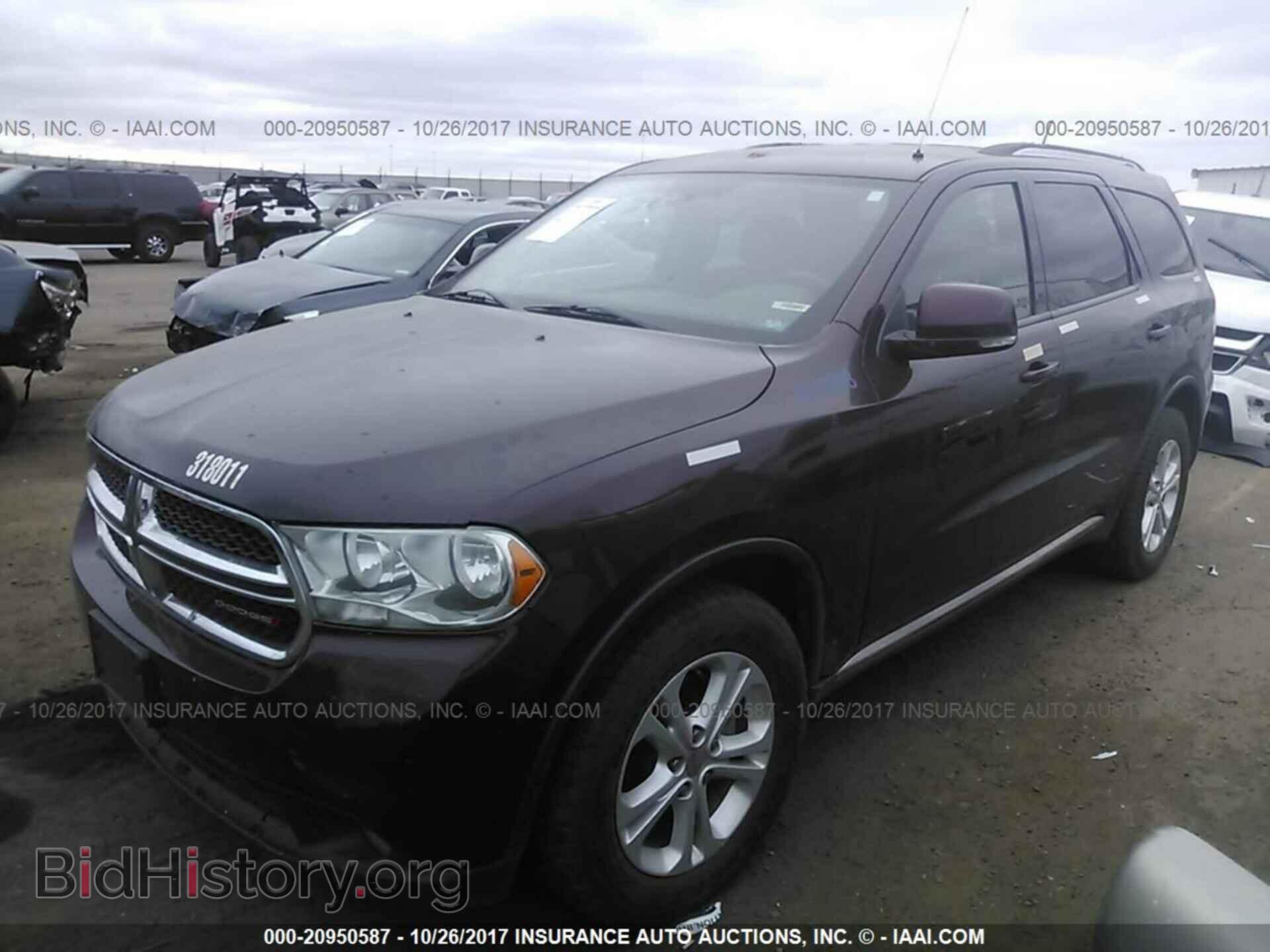 2012 Dodge Durango - VIN: 1C4RDJDGXCC318011 - Photo 2