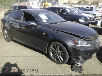 2011 Lexus IS, gray — VIN JTHBE5C23B5028111, IAAI