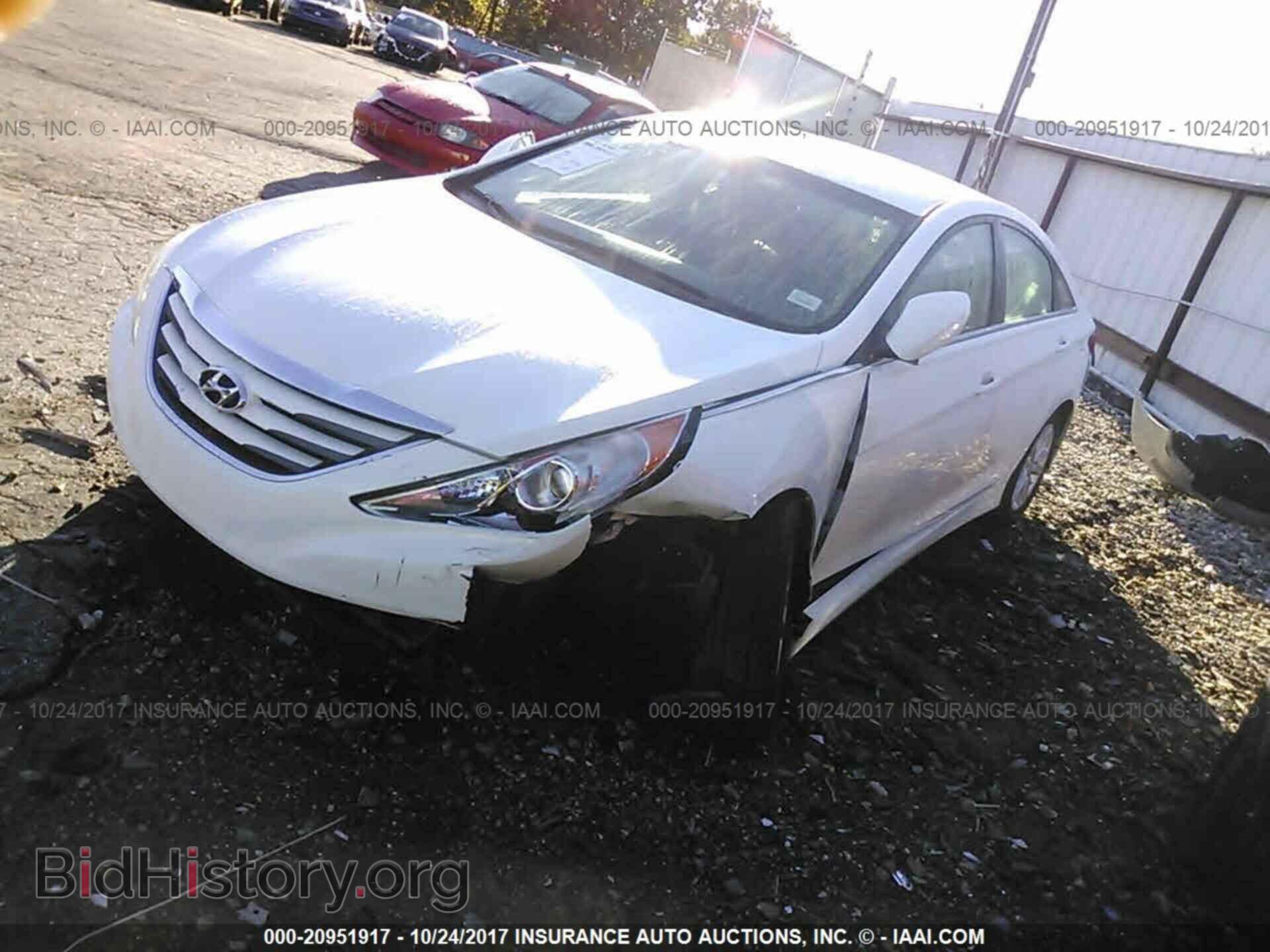 2014 HYUNDAI SONATA - VIN: 5NPEB4AC1EH864534 - Фото 2