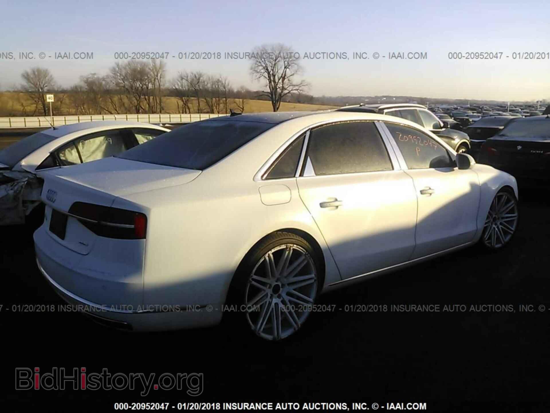 2016 Audi A8 - VIN: WAU34AFD6GN009412 - Фото 4
