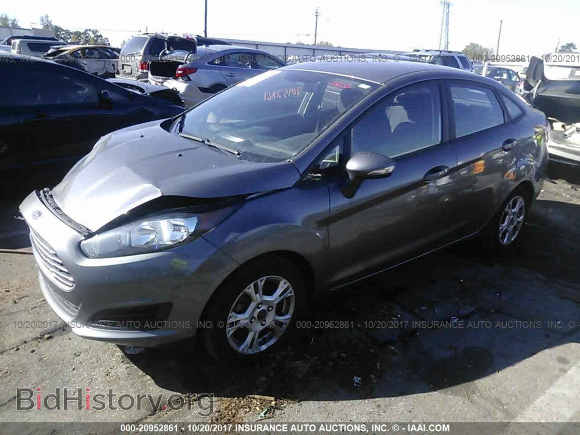 2014 Ford Fiesta - VIN: 3FADP4BJ6EM101922 - Фото 2