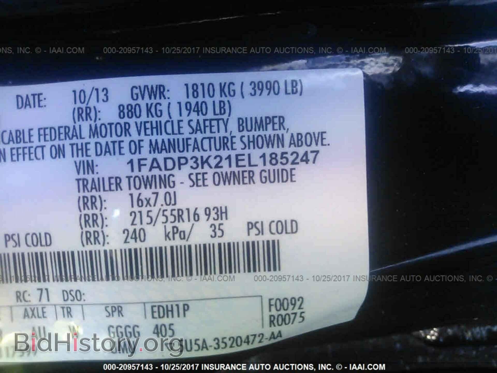 2014 Ford Focus - VIN: 1FADP3K21EL185247 - Photo 9