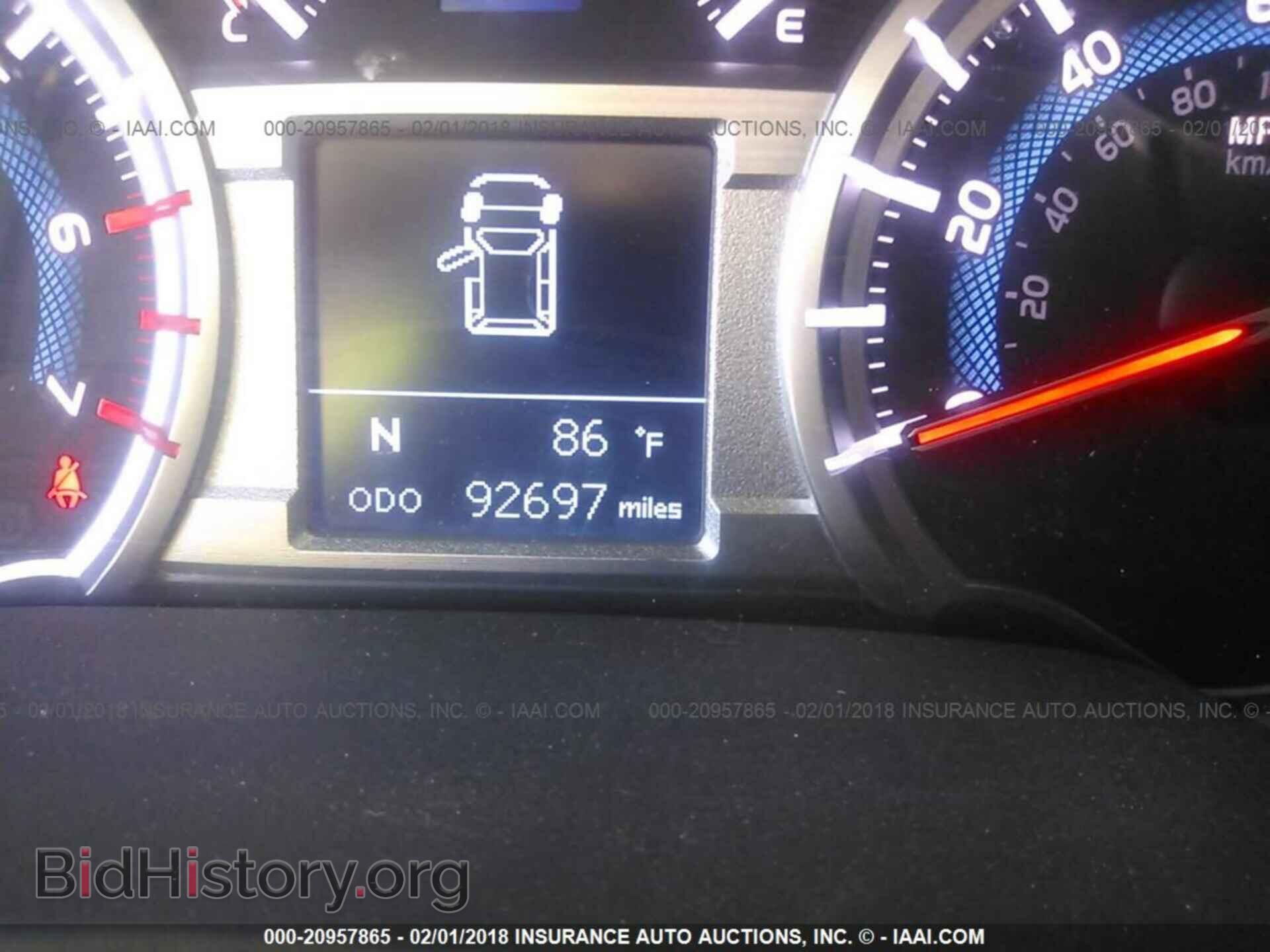 2014 Toyota 4runner - VIN: JTEZU5JR5E5069911 - Фото 7