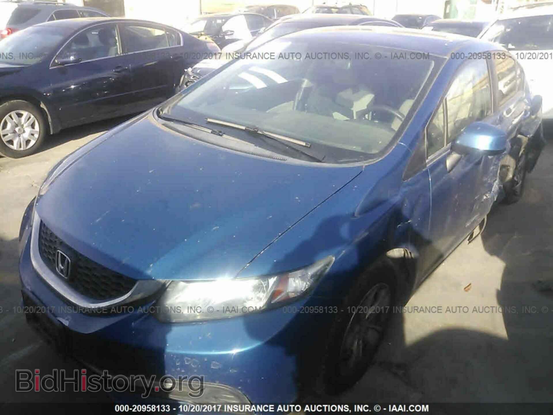 2013 Honda Civic - VIN: 19XFB2F56DE213437 - Фото 2