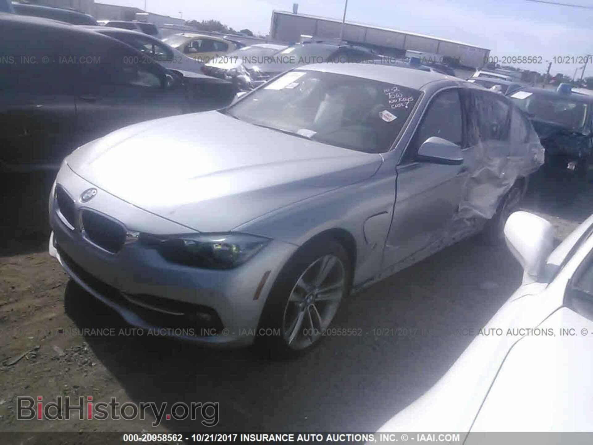 2017 Bmw 330e - VIN: WBA8E1C37HA159293 - Фото 2