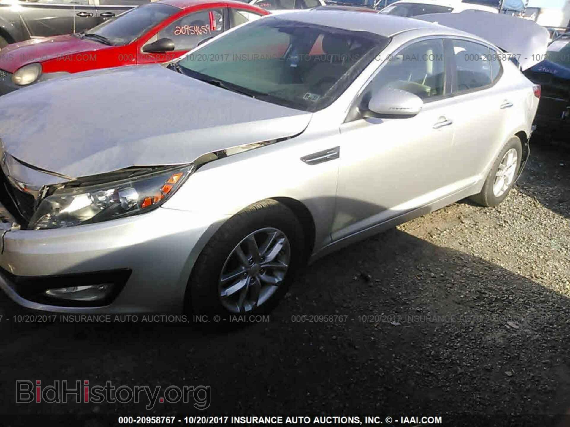 2013 Kia Optima - VIN: KNAGM4A78D5394374 - Фото 2