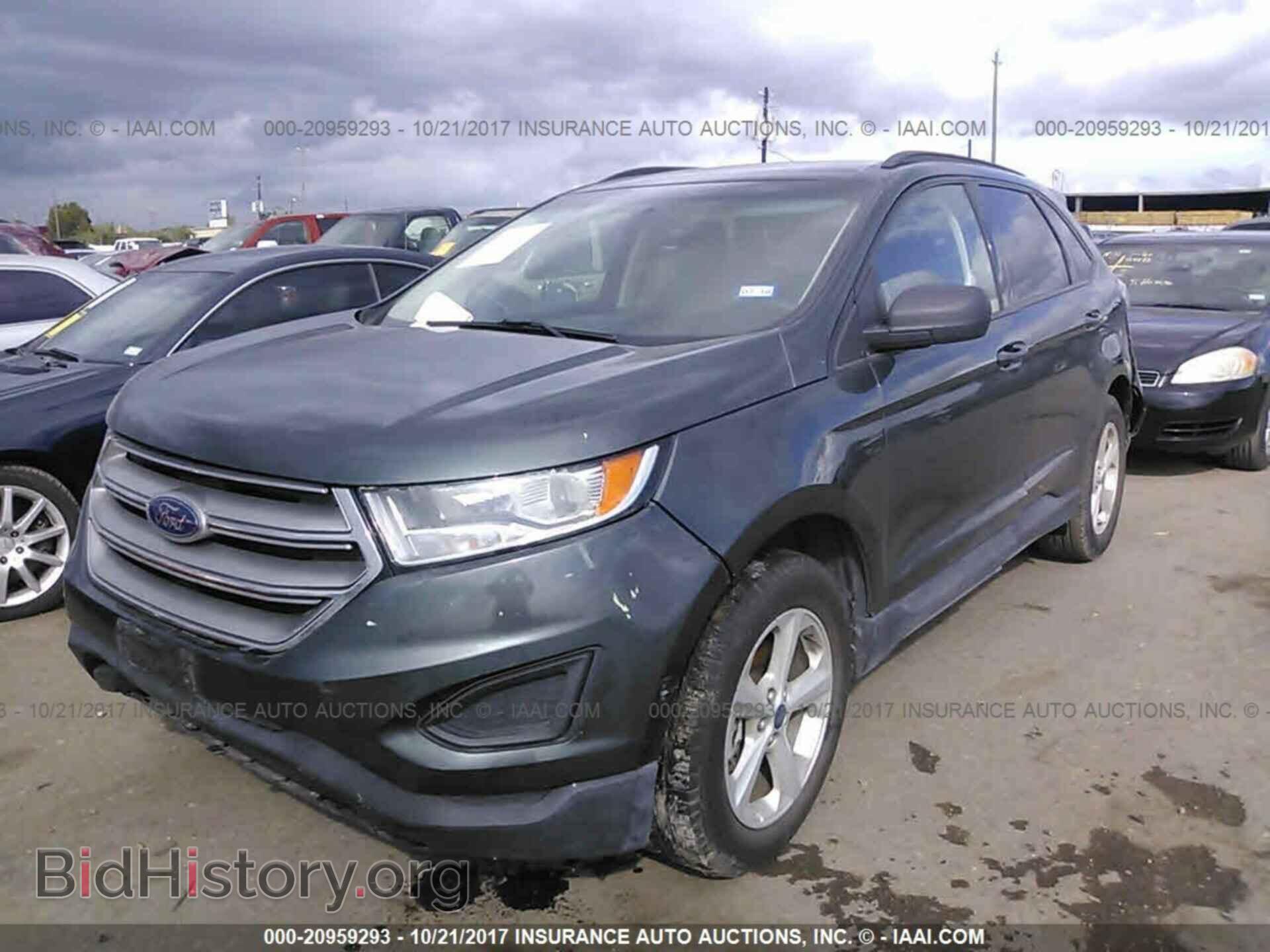 2015 Ford Edge - VIN: 2FMTK3G89FBB72969 - Фото 2