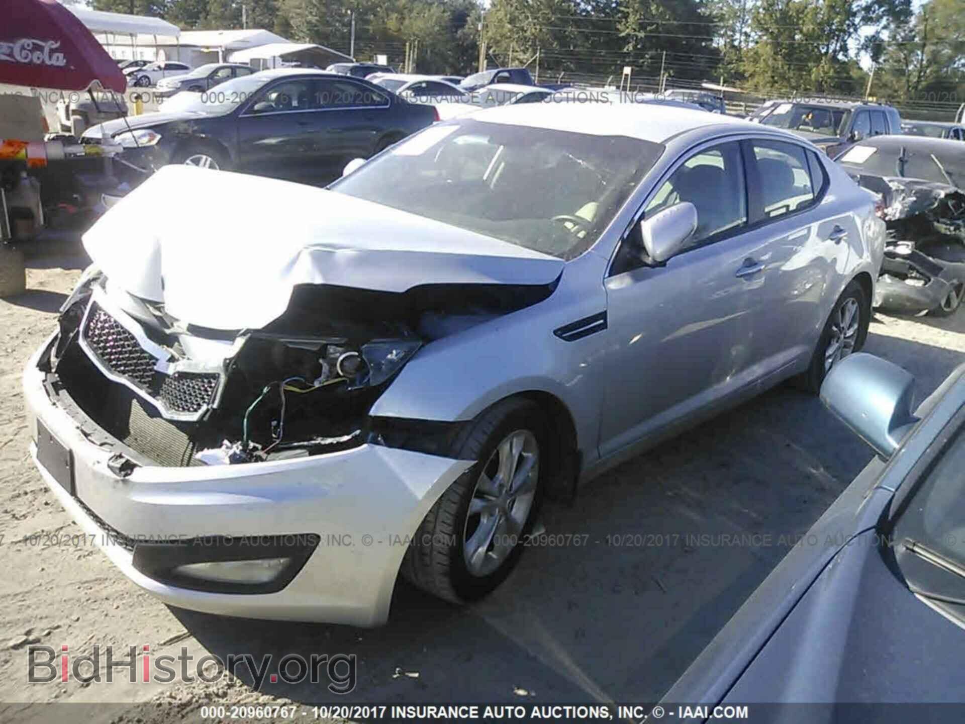 2013 Kia Optima - VIN: 5XXGM4A72DG117055 - Photo 2
