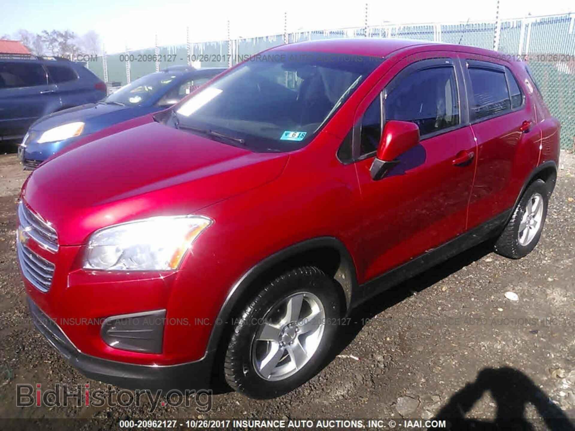 2015 Chevrolet Trax - VIN: KL7CJPSB9FB158929 - Фото 2