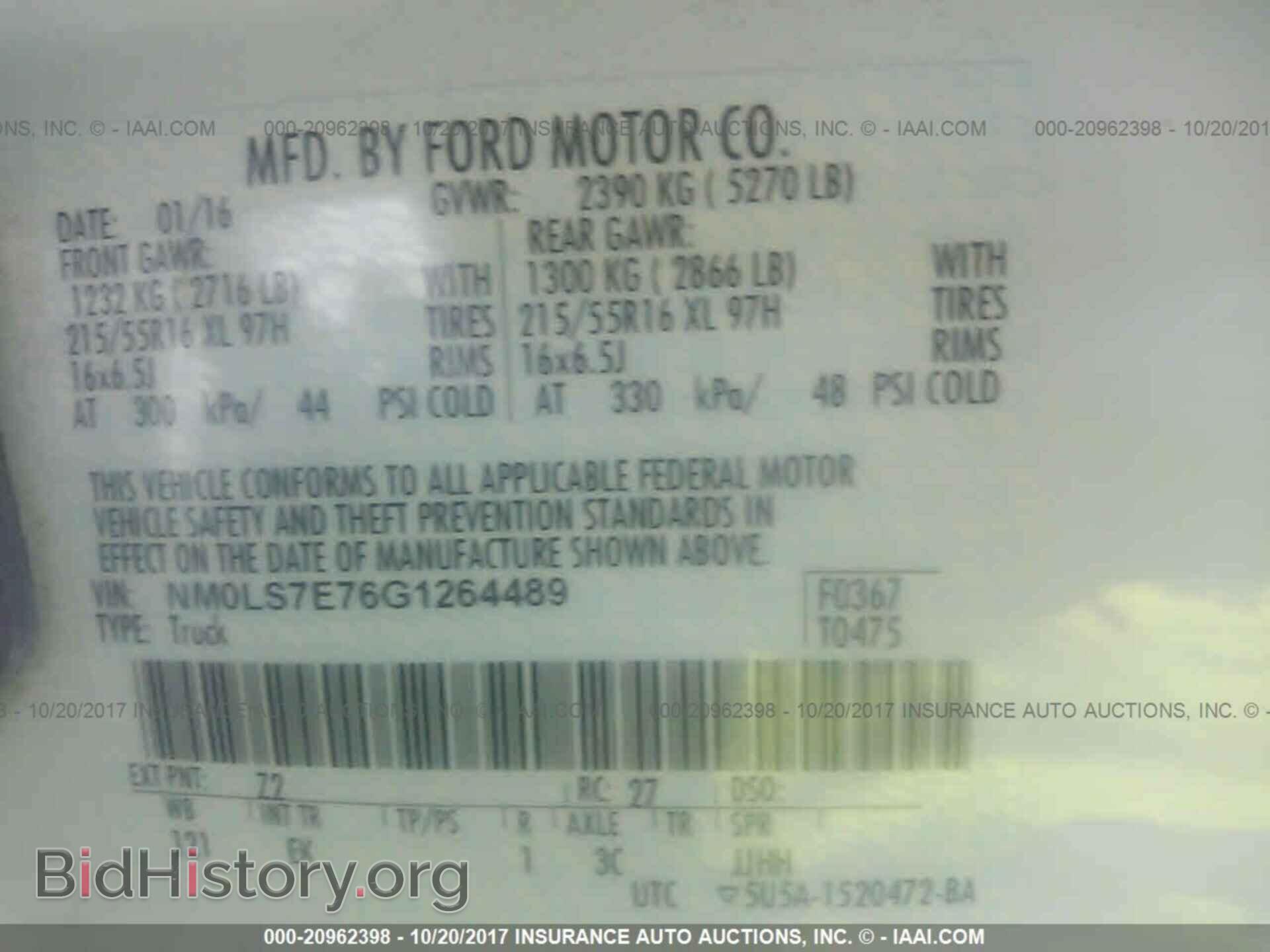 2016 Ford Transit - VIN: NM0LS7E76G1264489 - Photo 9