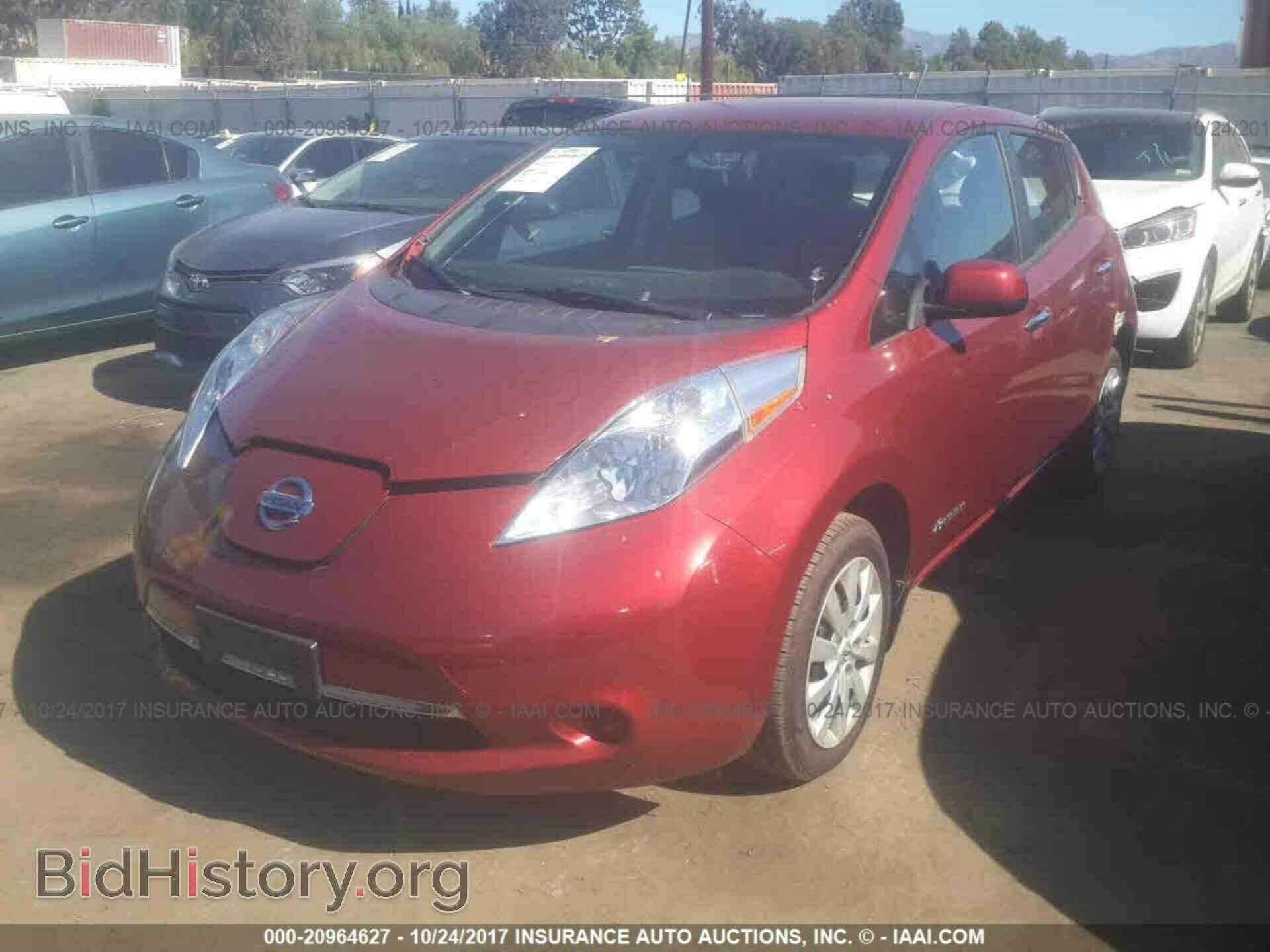 2013 Nissan Leaf - VIN: 1N4AZ0CPXDC416845 - Фото 2