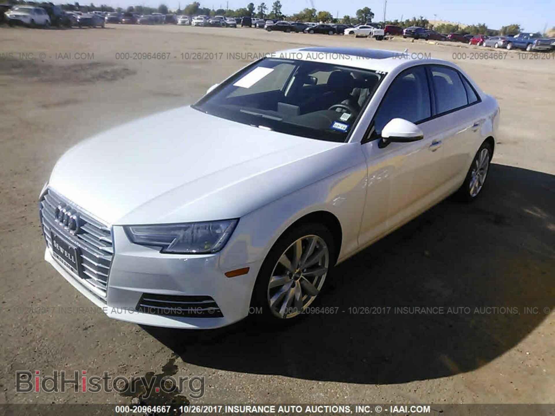 2017 Audi A4 - VIN: WAUGMAF41HN061629 - Фото 2