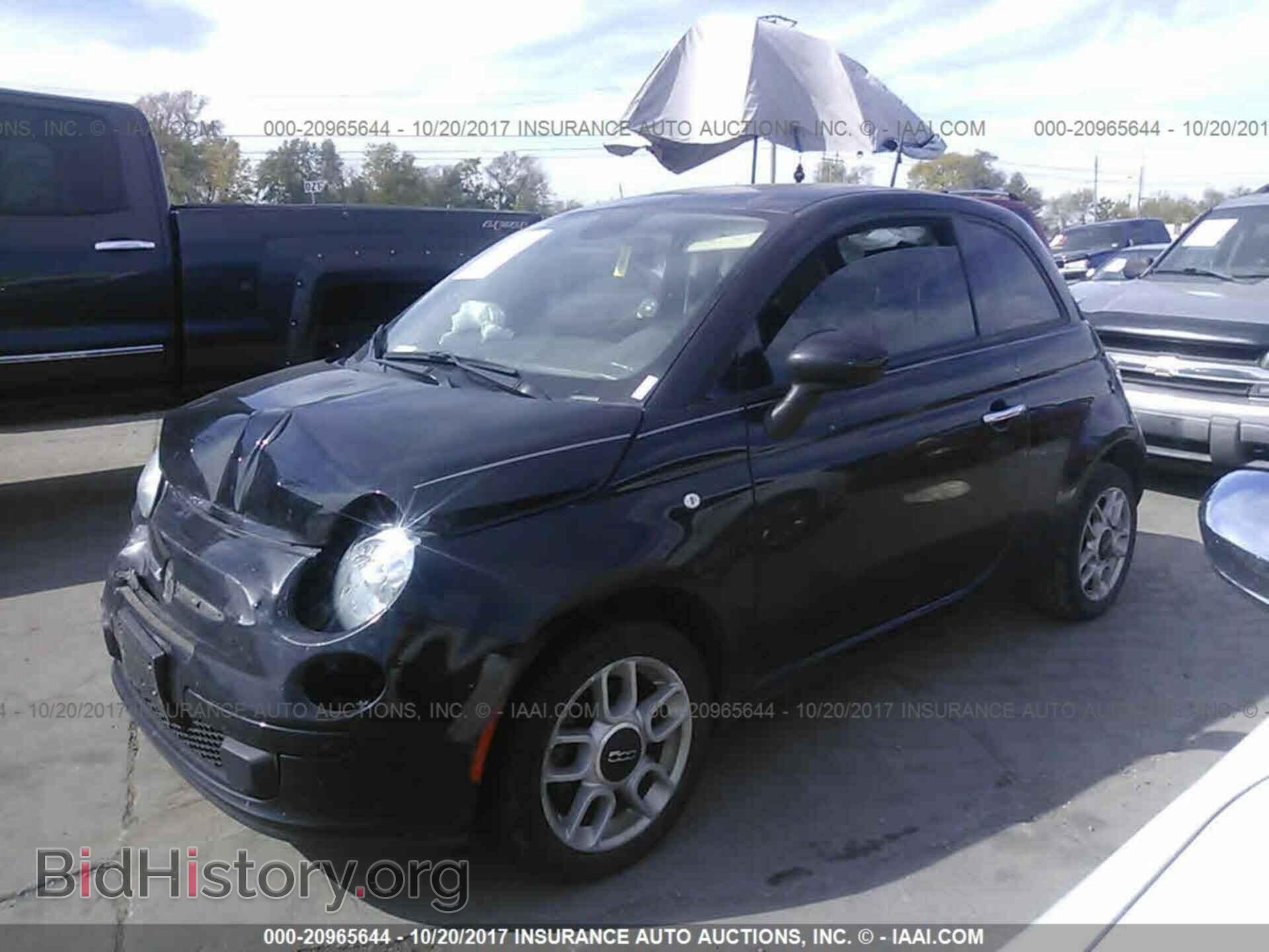 2015 Fiat 500 - VIN: 3C3CFFAR3FT555830 - Photo 2